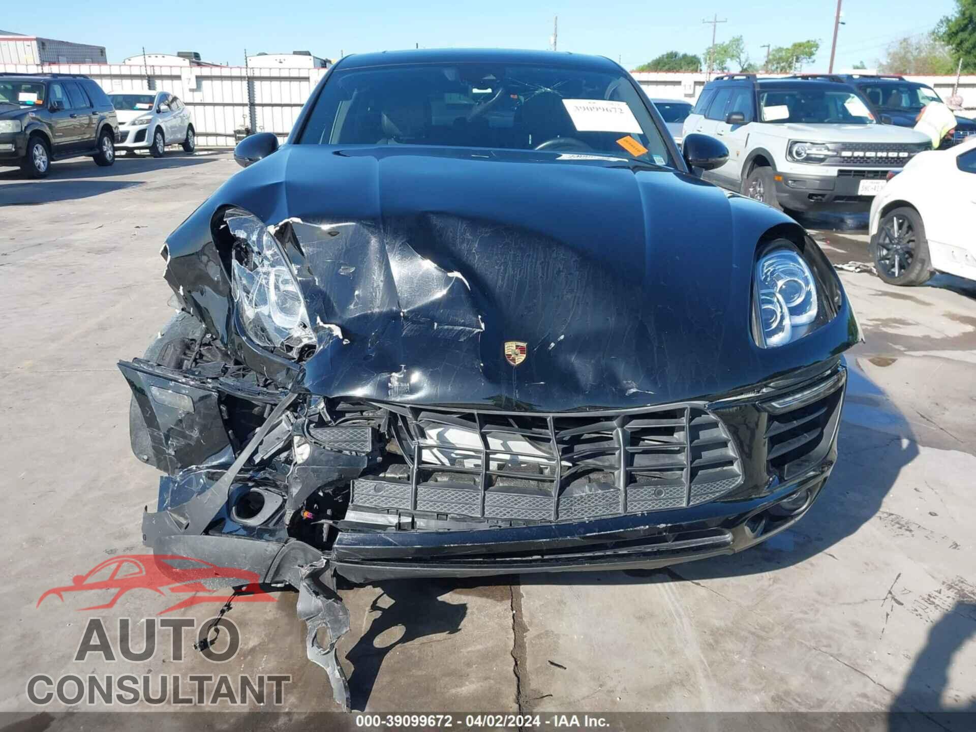 PORSCHE MACAN 2017 - WP1AA2A52HLB82977