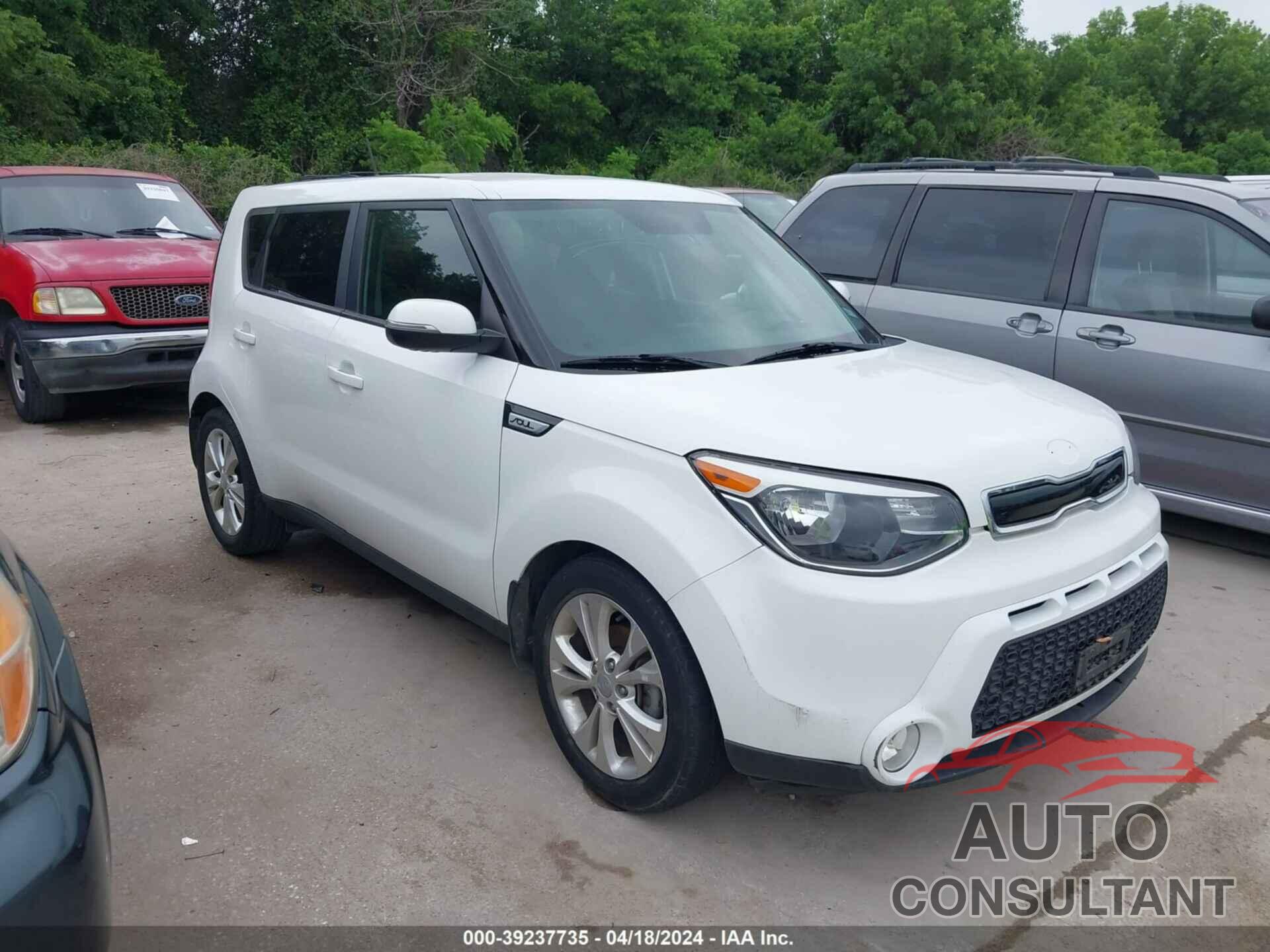 KIA SOUL 2016 - KNDJX3A55G7287915