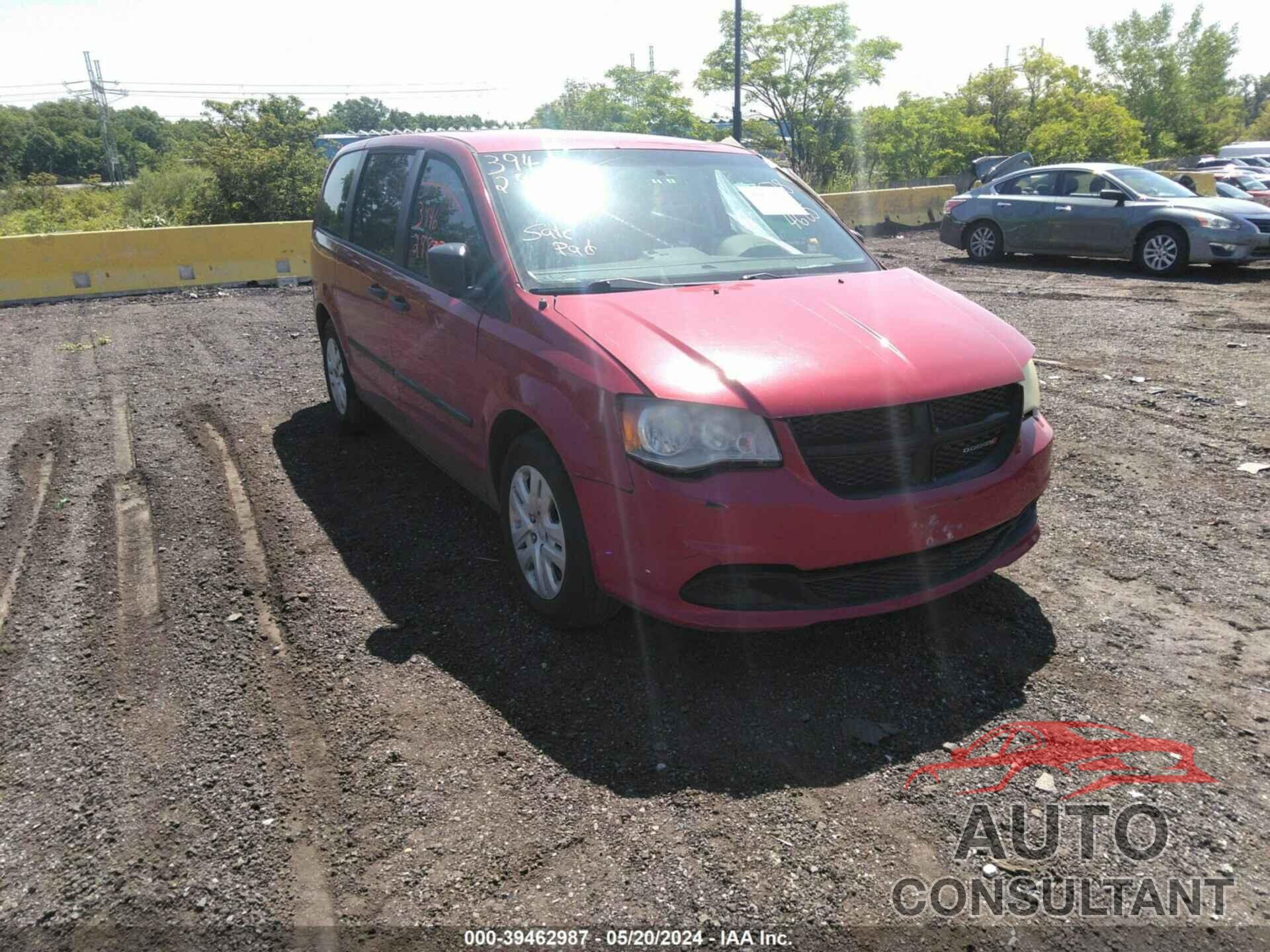 DODGE GRAND CARAVAN 2015 - 2C4RDGBG6FR705009