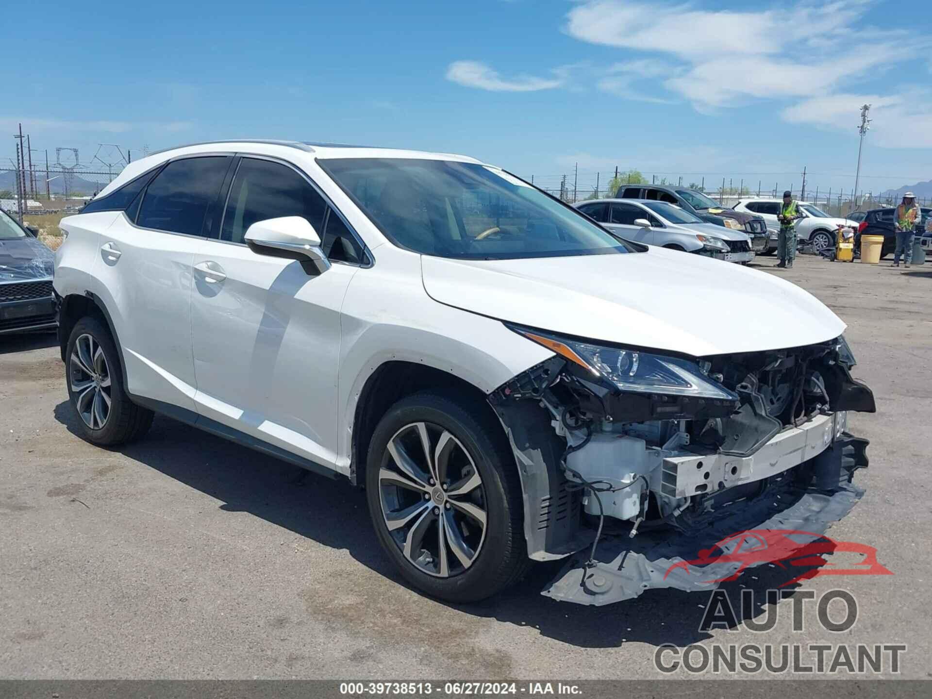 LEXUS RX 350 2017 - JTJBZMCA0H2025648