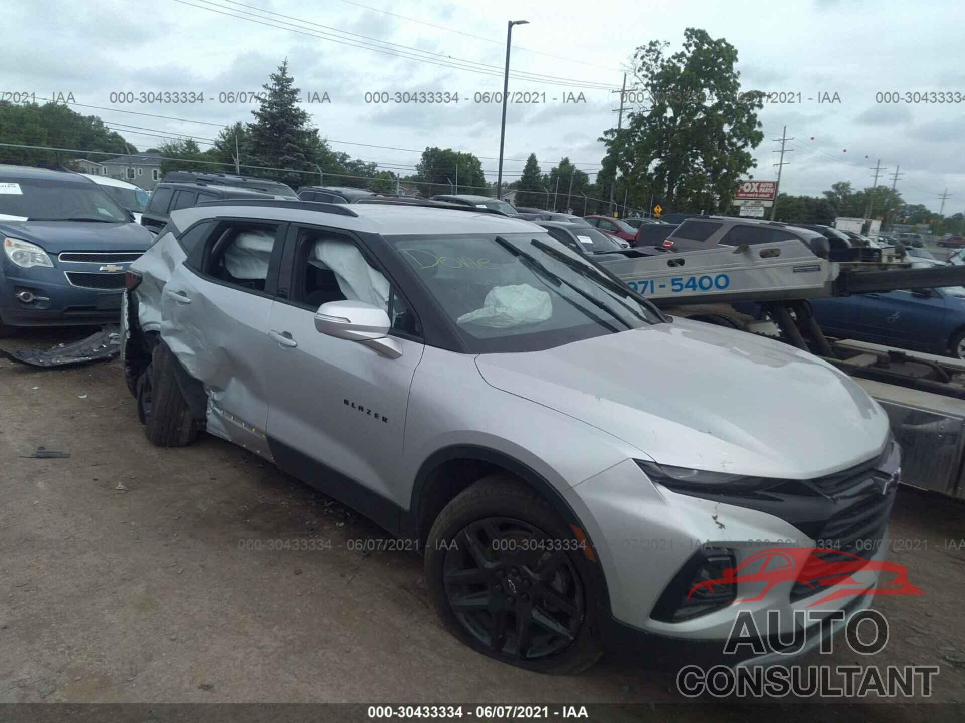 CHEVROLET BLAZER 2020 - 3GNKBHRS9LS674254