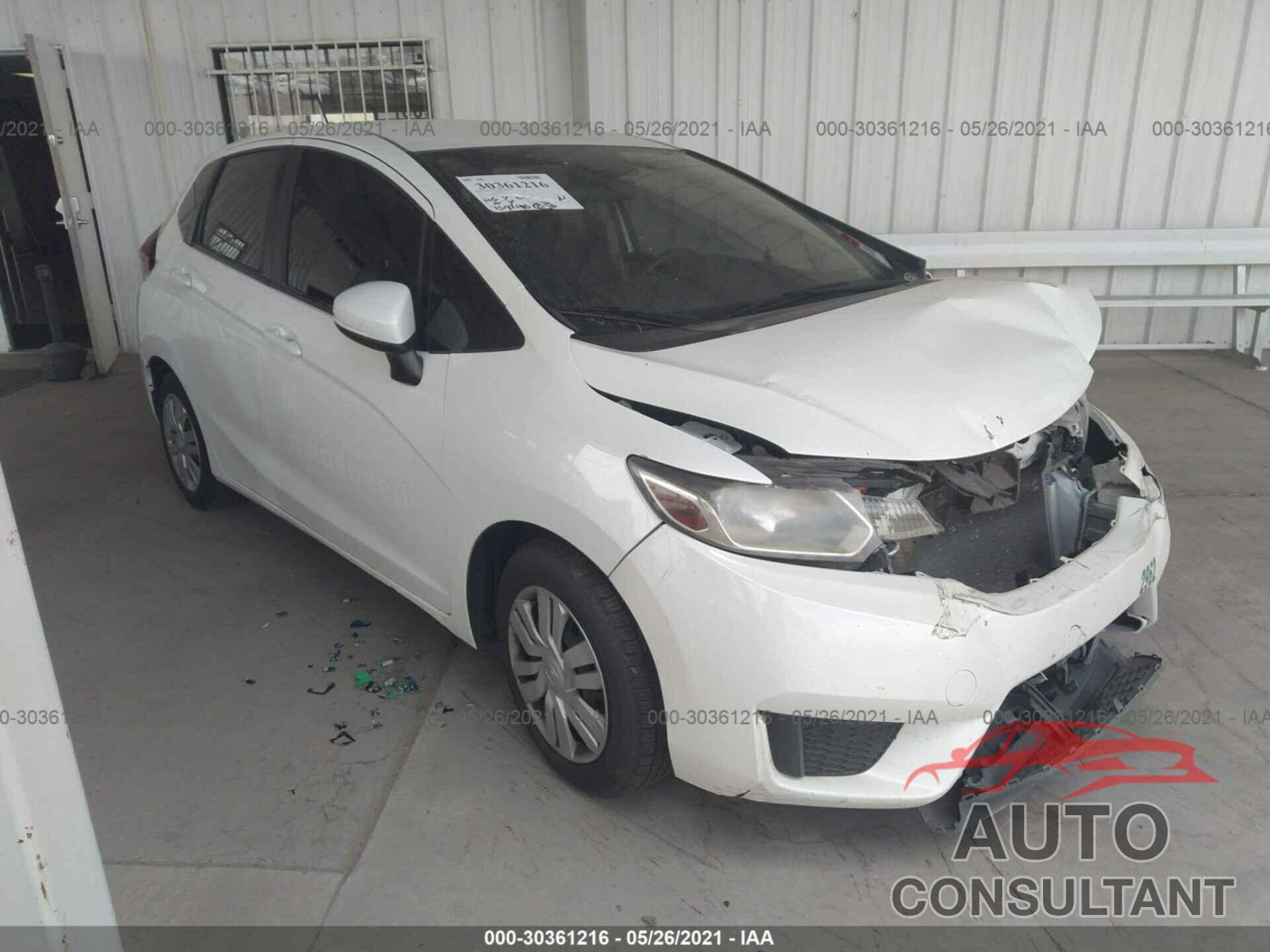 HONDA FIT 2016 - JHMGK5H59GX027896