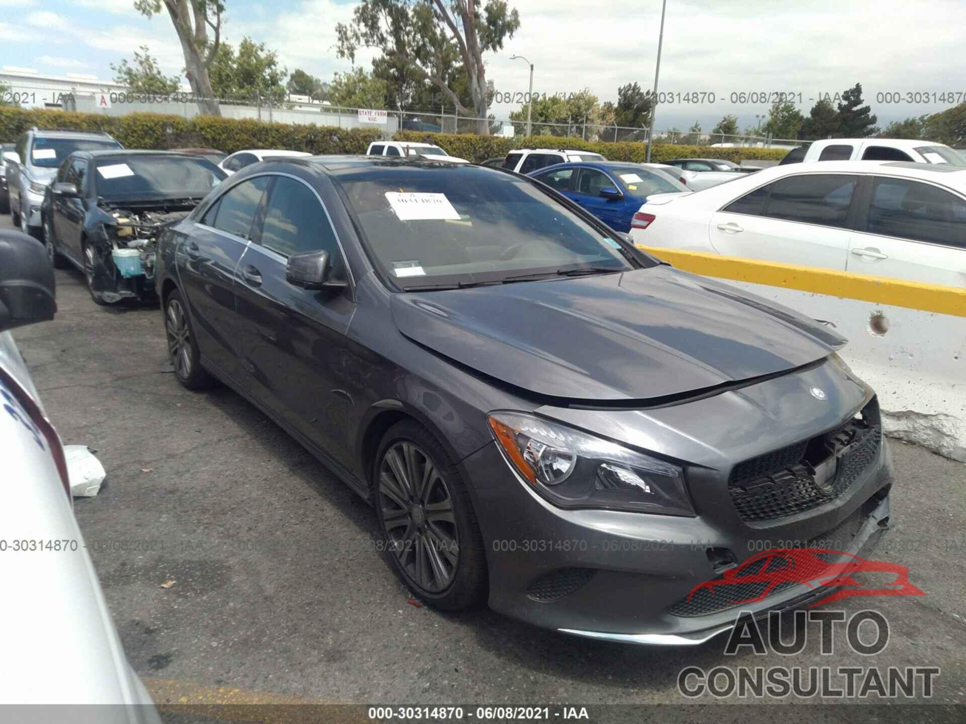 MERCEDES-BENZ CLA 2018 - WDDSJ4EBXJN507280