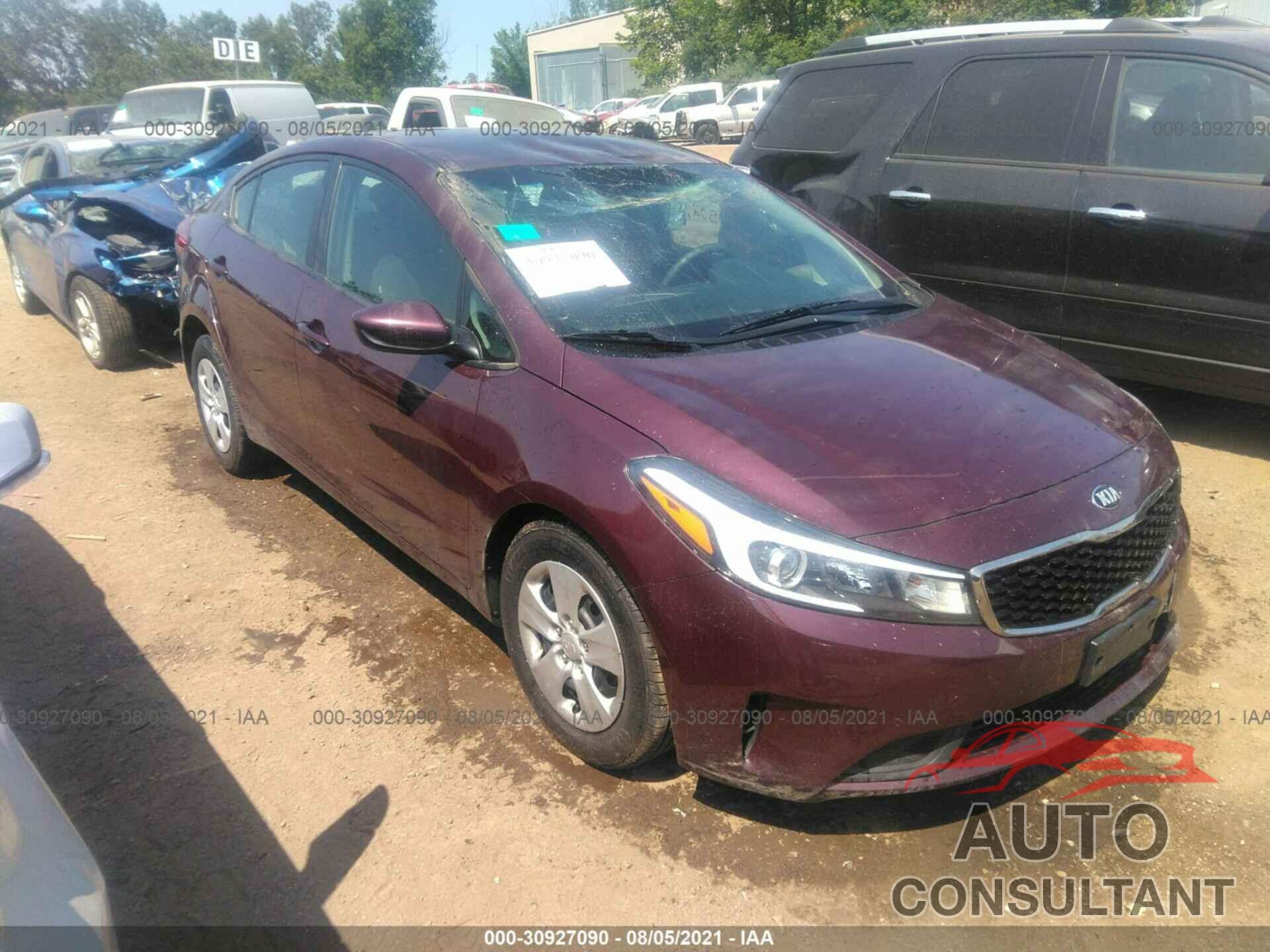 KIA FORTE 2017 - 3KPFK4A78HE048050