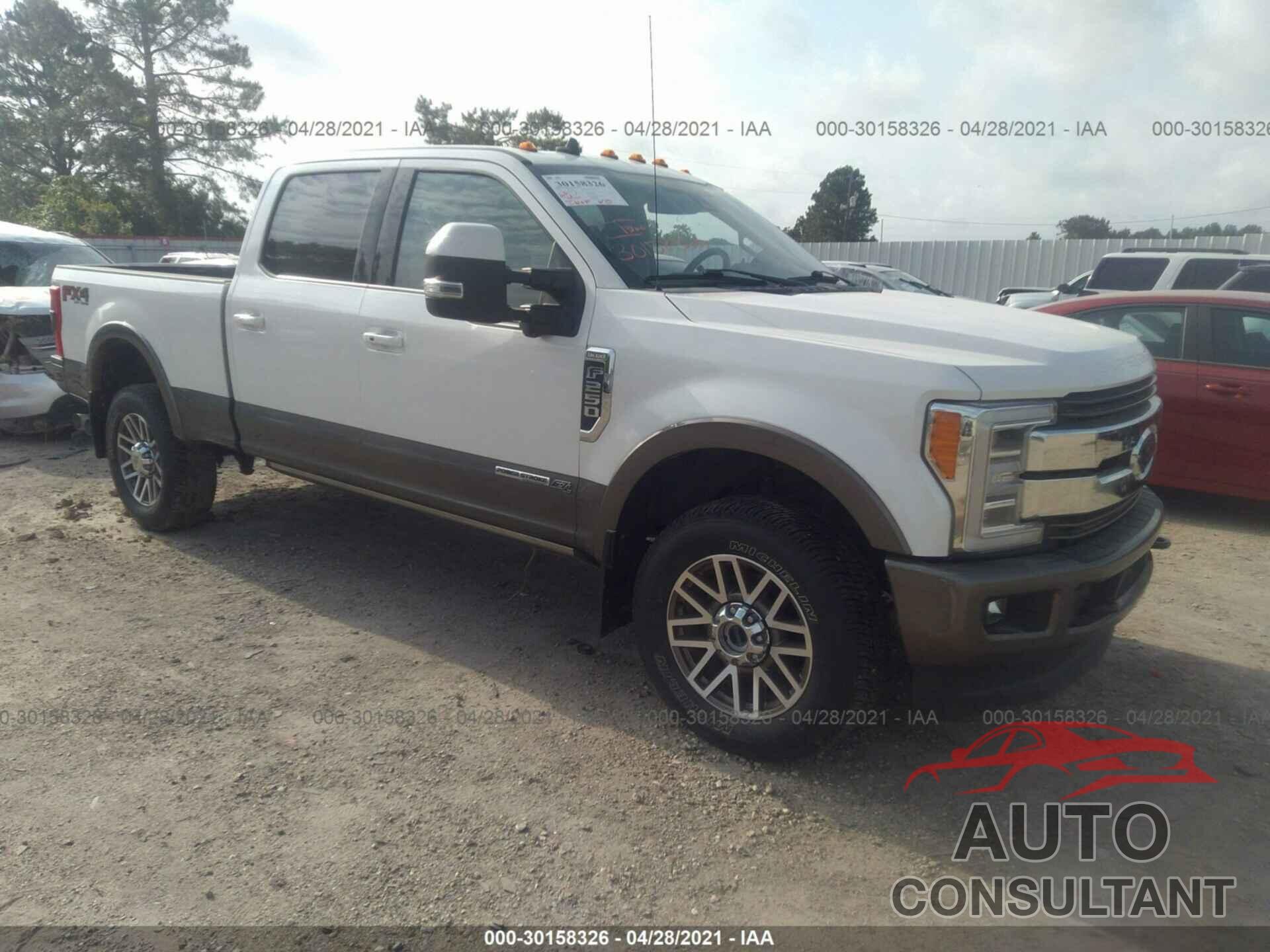 FORD SUPER DUTY F-250 SRW 2019 - 1FT7W2BT6KED22647