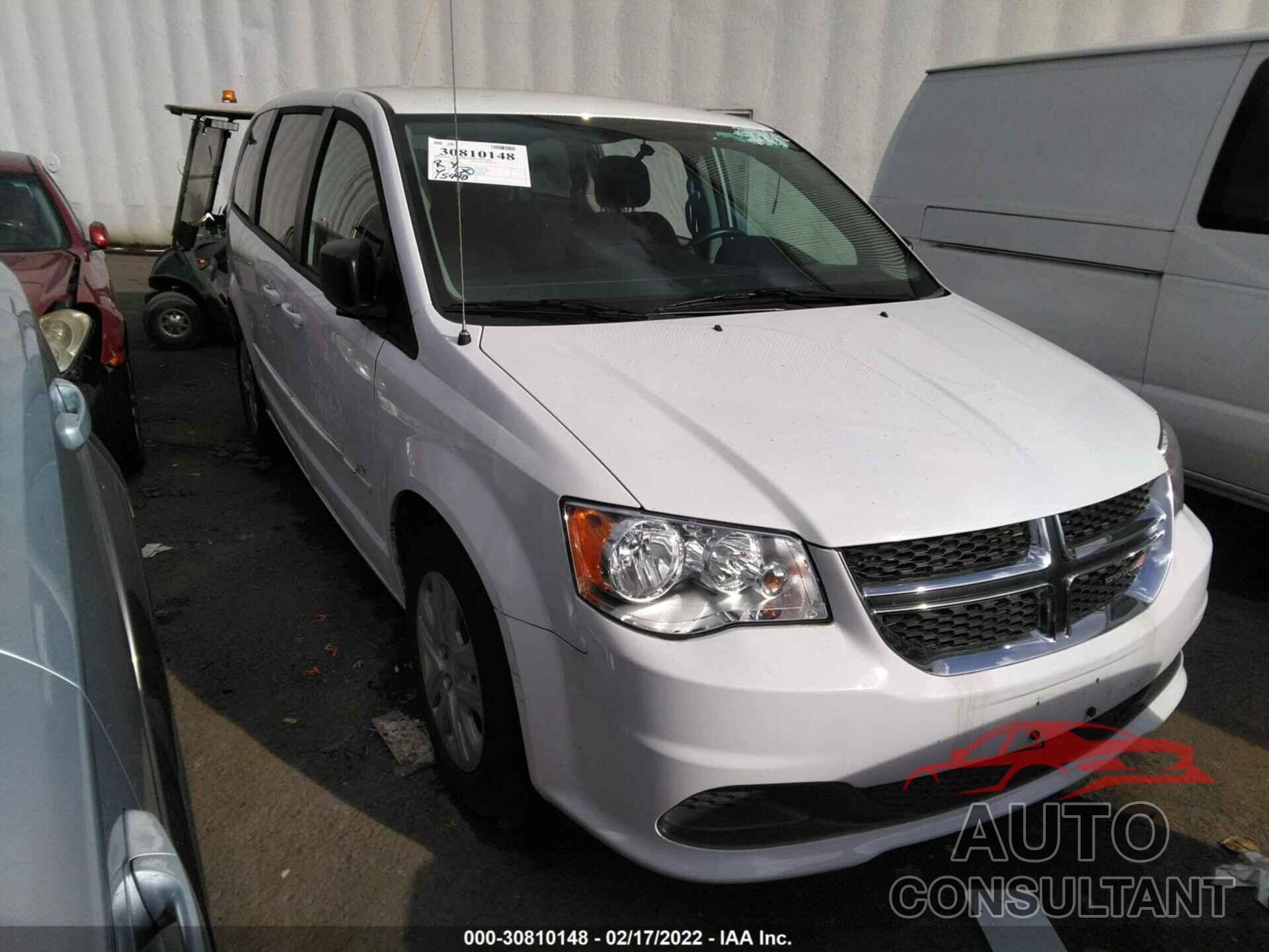 DODGE GRAND CARAVAN 2016 - 2C4RDGBG9GR353657