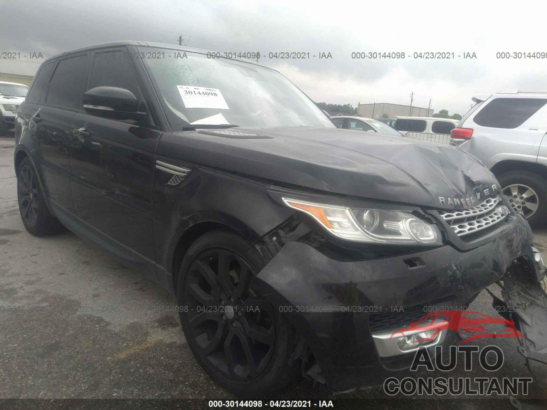 LAND ROVER RANGE ROVER SPORT 2016 - SALWR2KF9GA546970