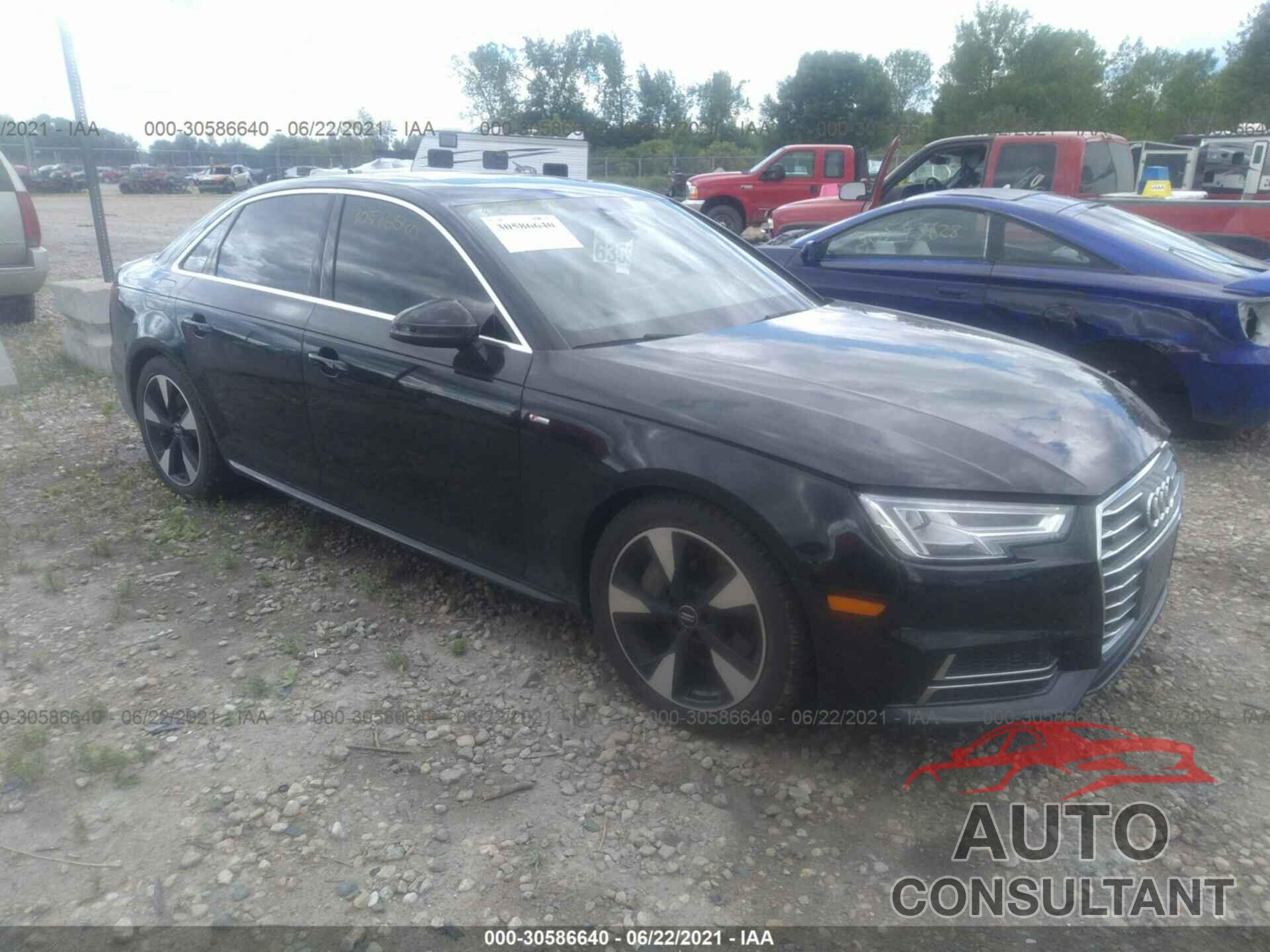 AUDI A4 2017 - WAUENAF47HN000872