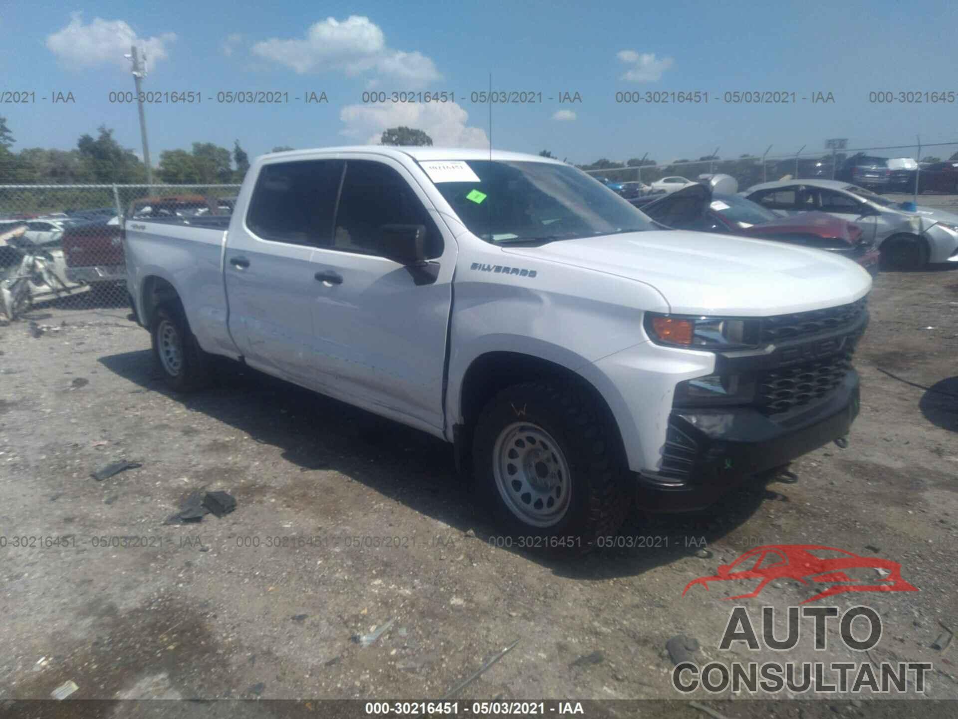 CHEVROLET SILVERADO 1500 2020 - 1GCUYAEF4LZ116587