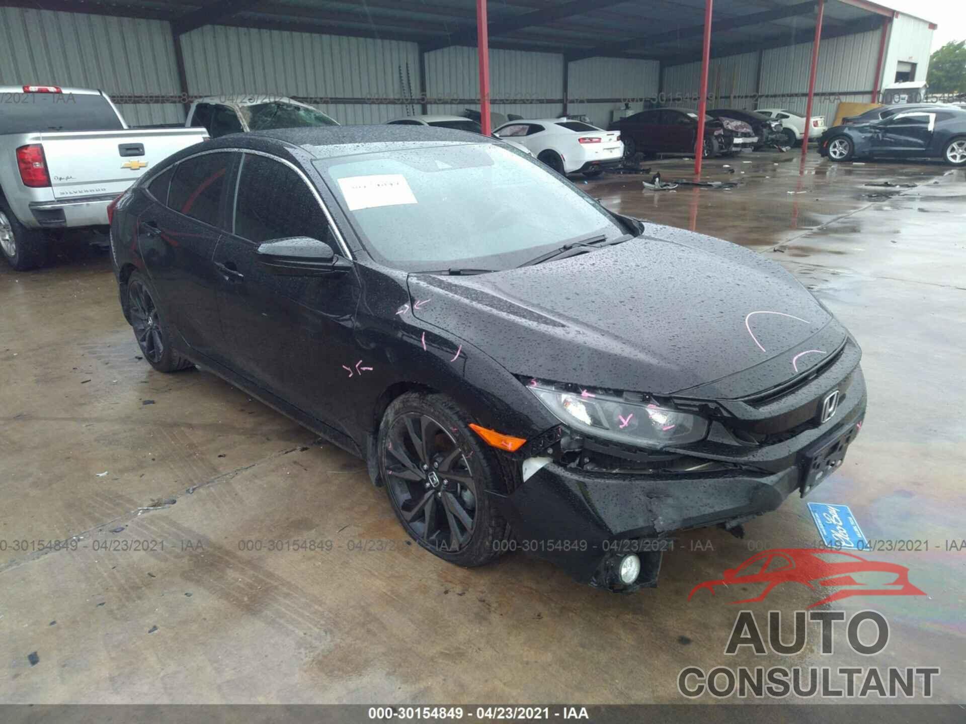 HONDA CIVIC SEDAN 2020 - 19XFC2F85LE003613