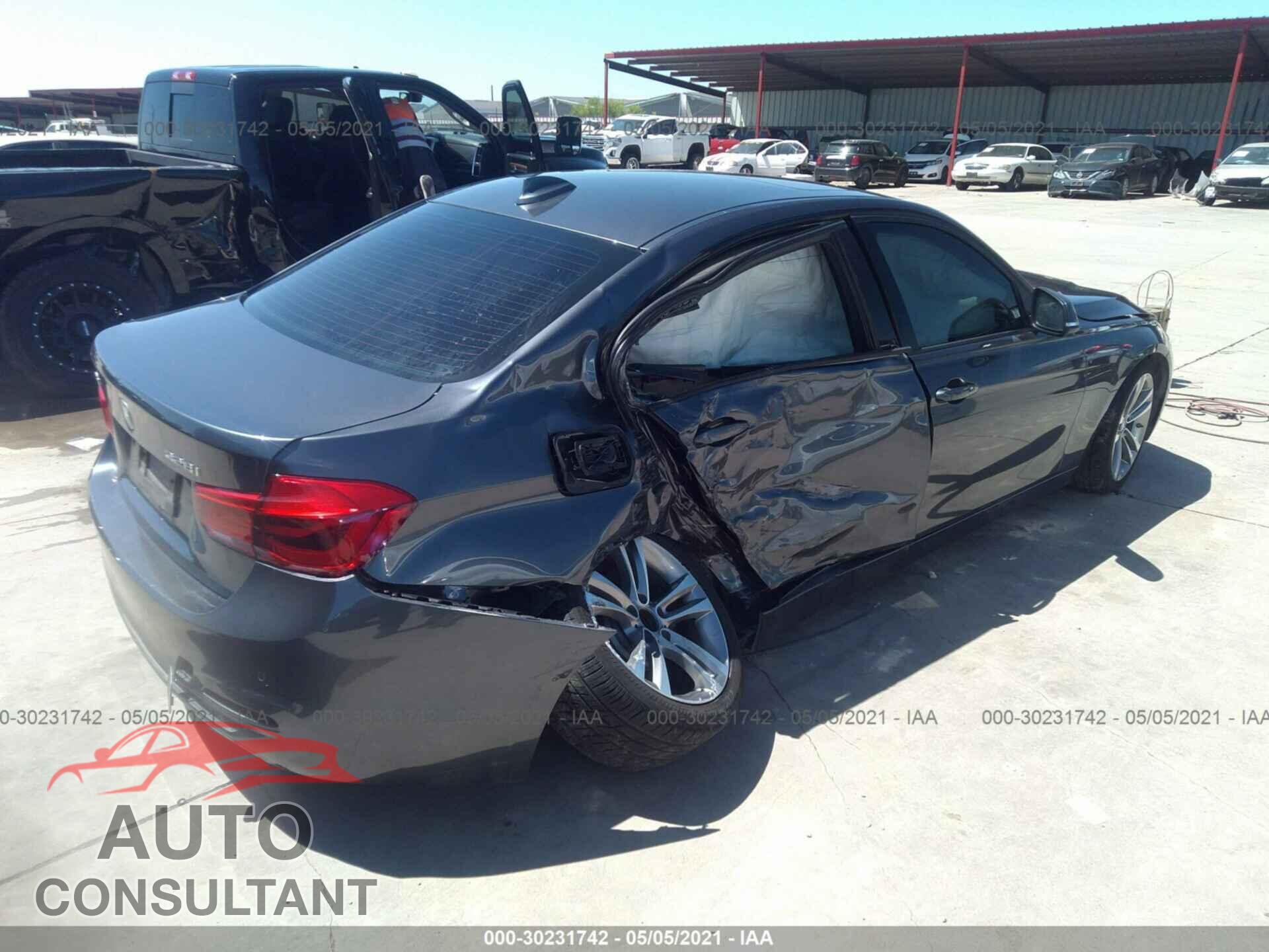 BMW 3 SERIES 2016 - WBA8E9G54GNU29212