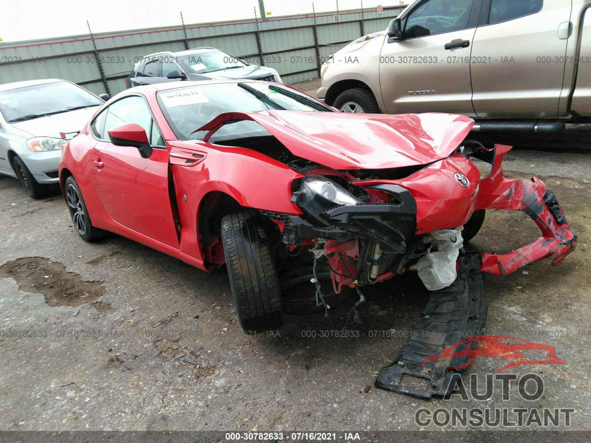 TOYOTA 86 2019 - JF1ZNAE16K8700468