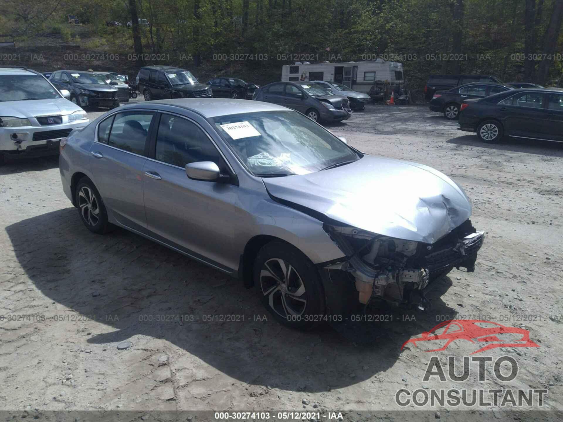 HONDA ACCORD SEDAN 2017 - 1HGCR2F37HA186093