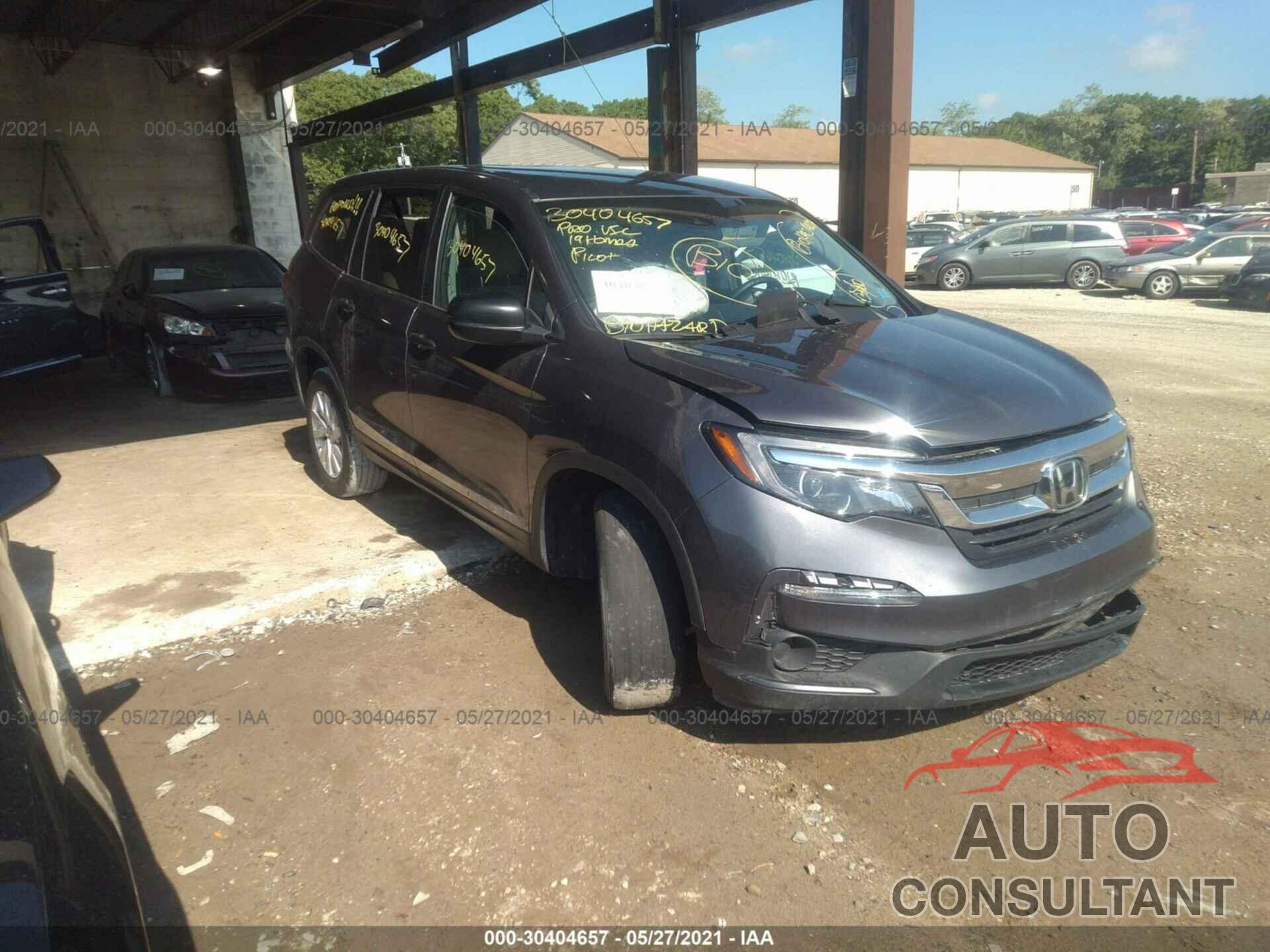 HONDA PILOT 2019 - 5FNYF5H19KB026032
