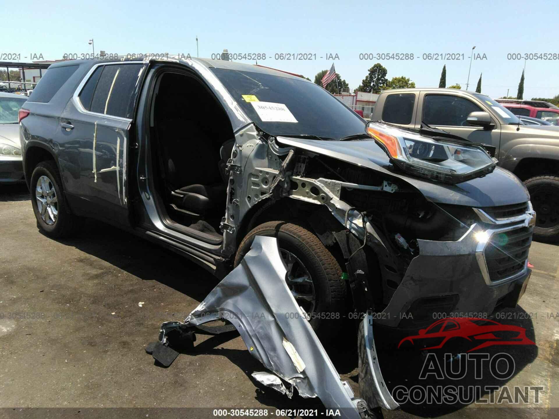 CHEVROLET TRAVERSE 2021 - 1GNERFKW8MJ191237