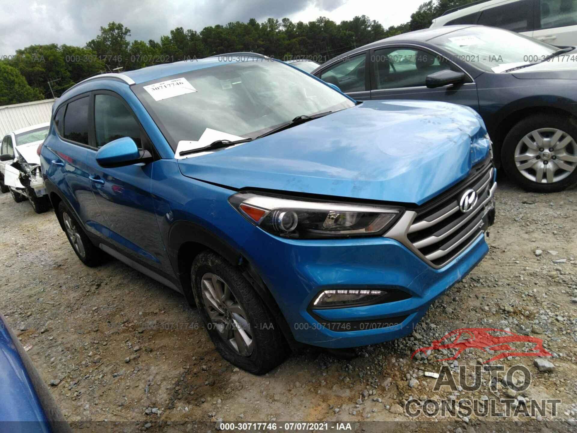 HYUNDAI TUCSON 2017 - KM8J3CA44HU468201