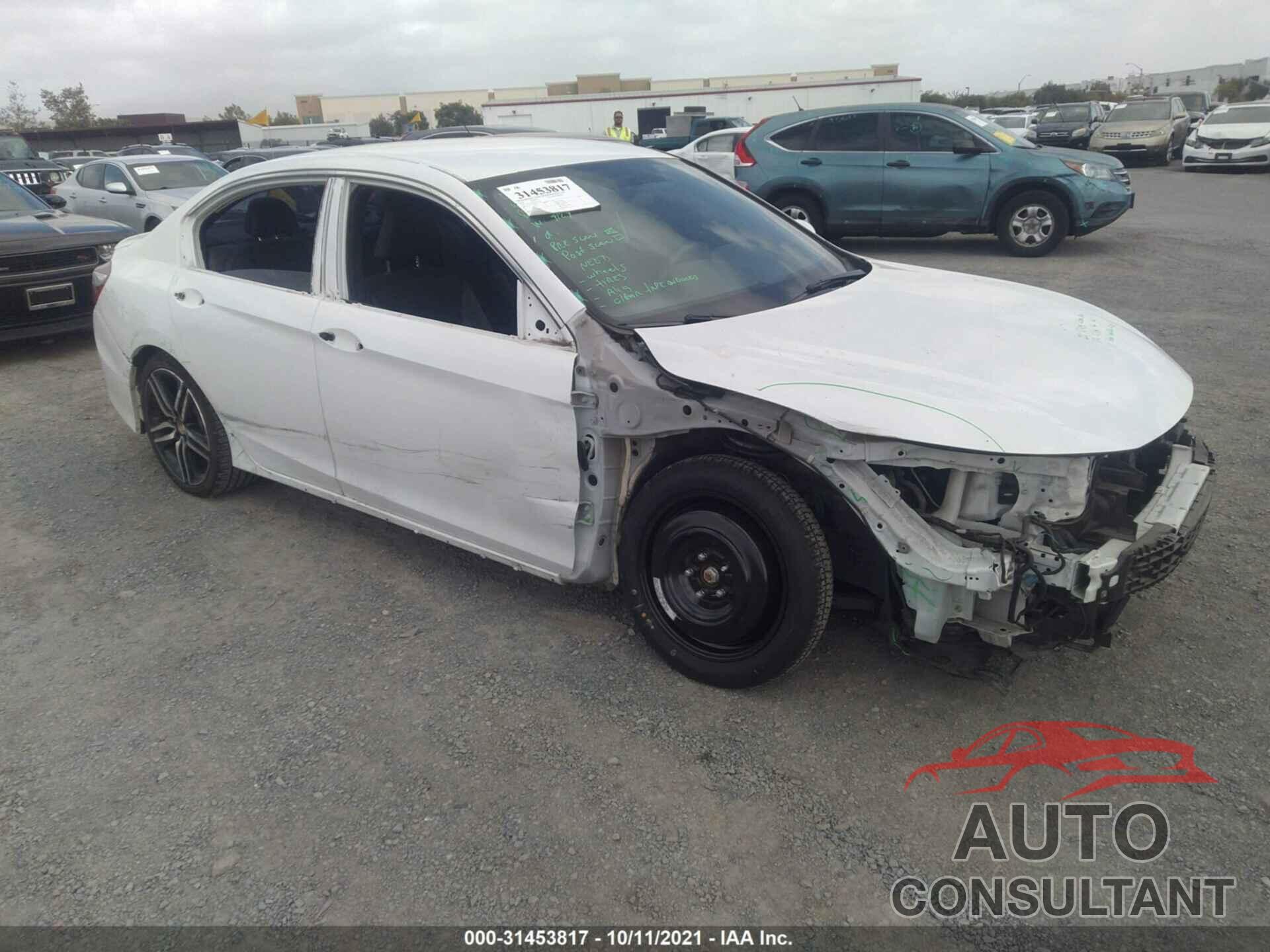 HONDA ACCORD SEDAN 2016 - 1HGCR2F54GA149227