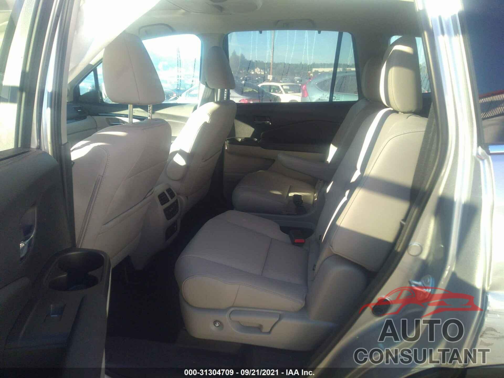 HONDA PILOT 2021 - 5FNYF6H61MB085452