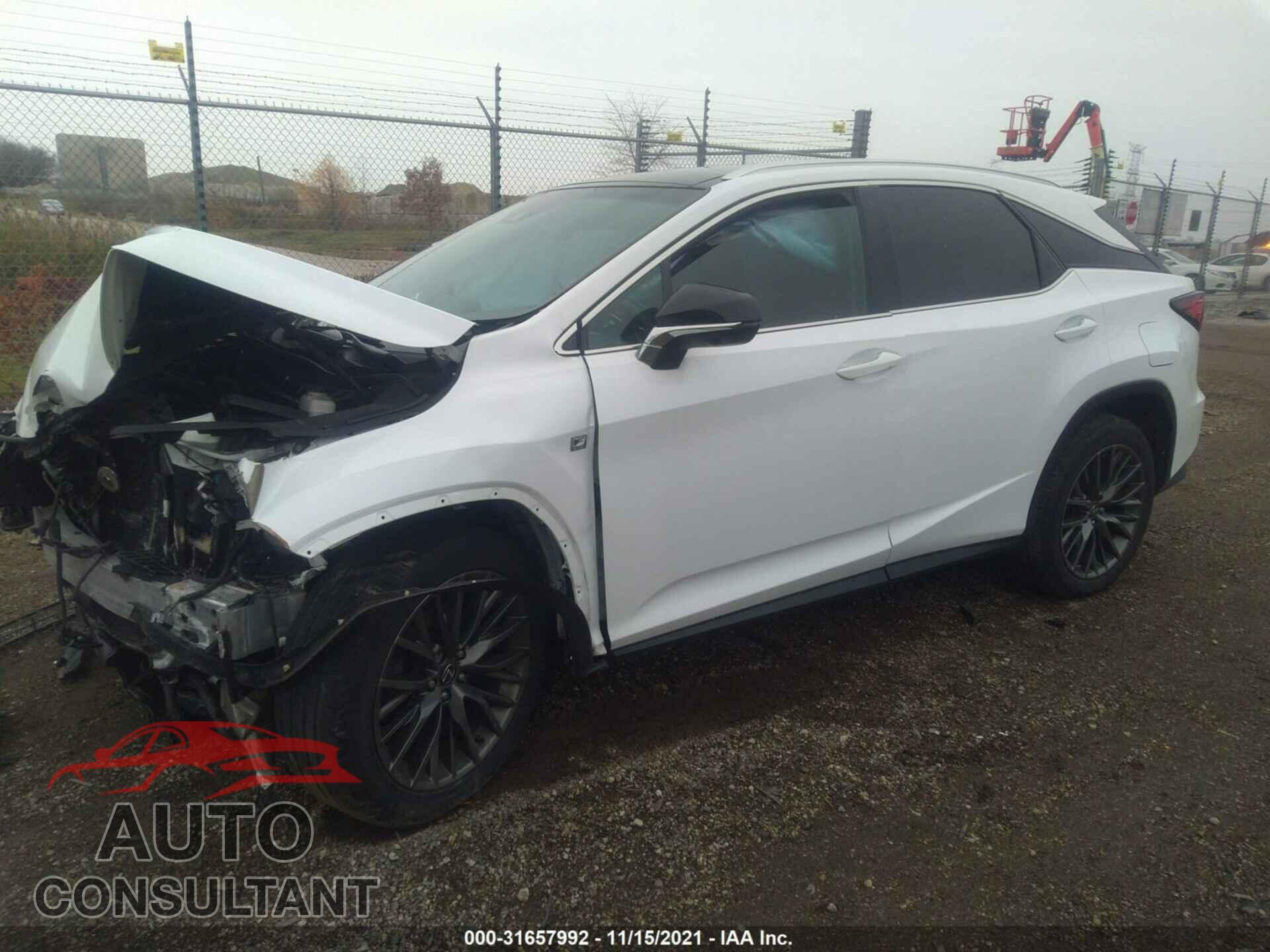 LEXUS RX 2017 - 2T2BZMCA0HC110263