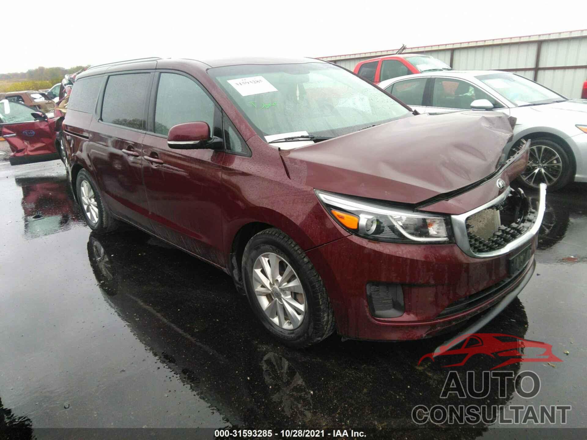 KIA SEDONA 2016 - KNDMB5C11G6099402