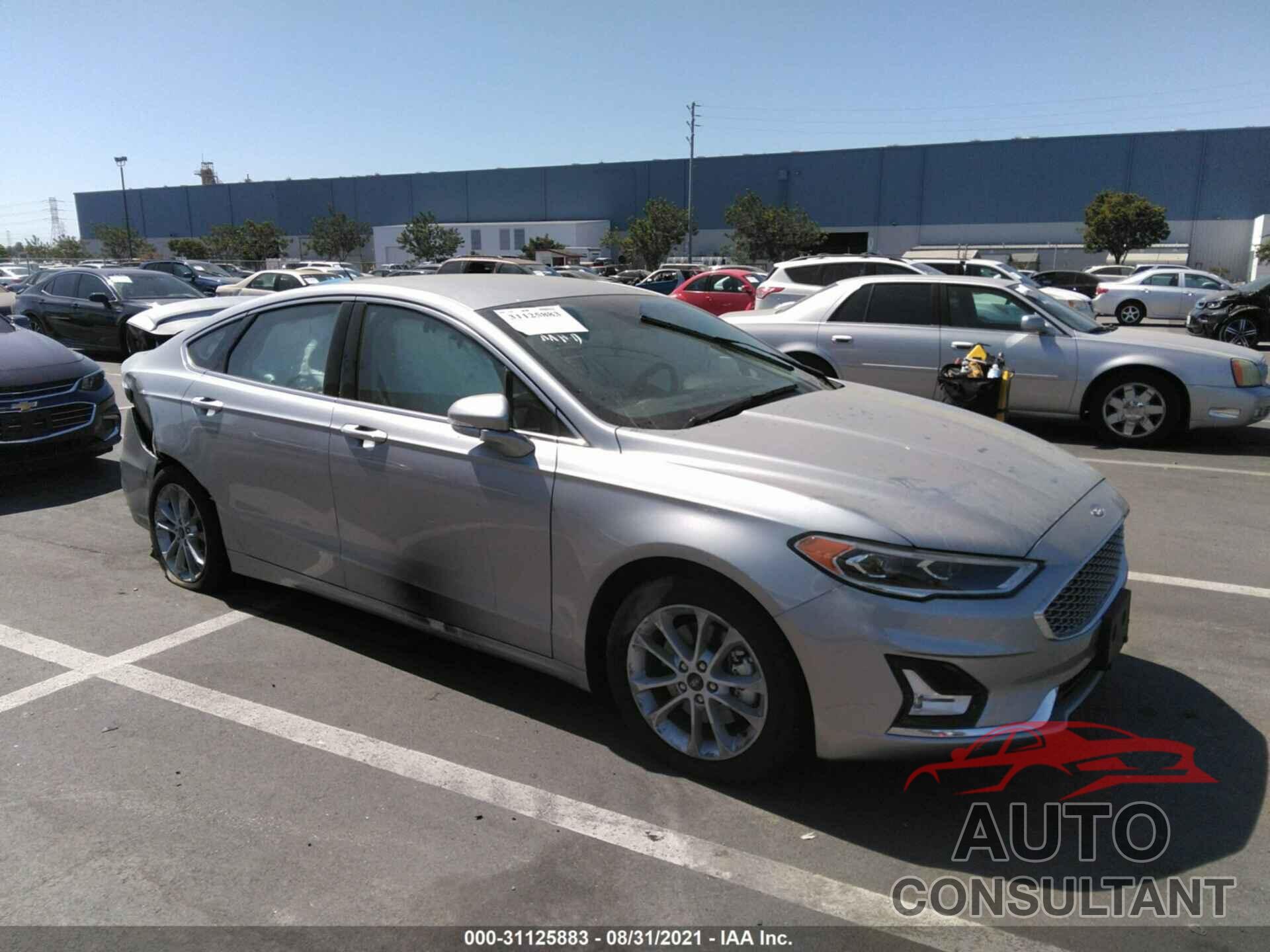 FORD FUSION ENERGI 2020 - 3FA6P0SU0LR257269