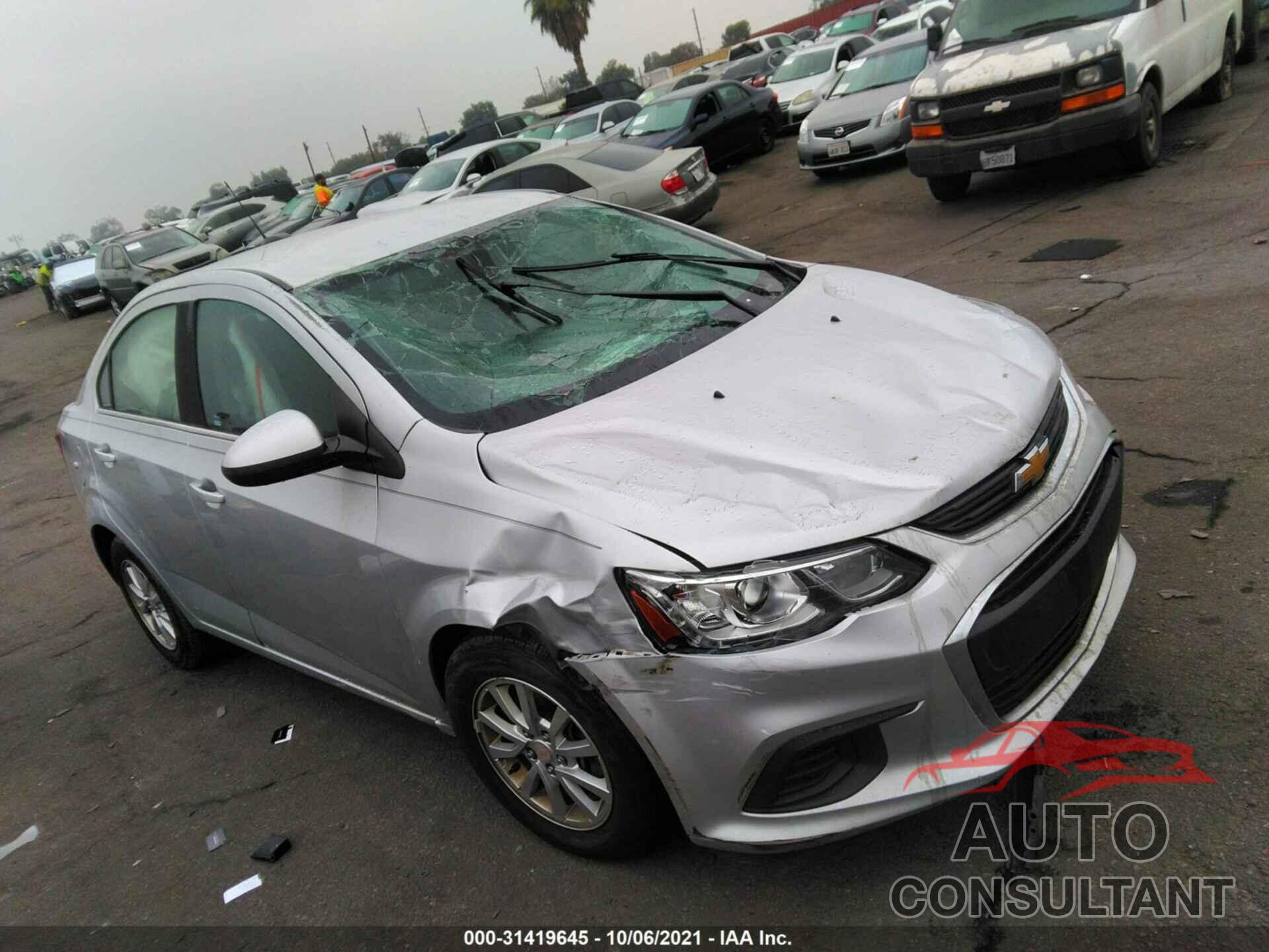 CHEVROLET SONIC 2017 - 1G1JD5SH4H4120633