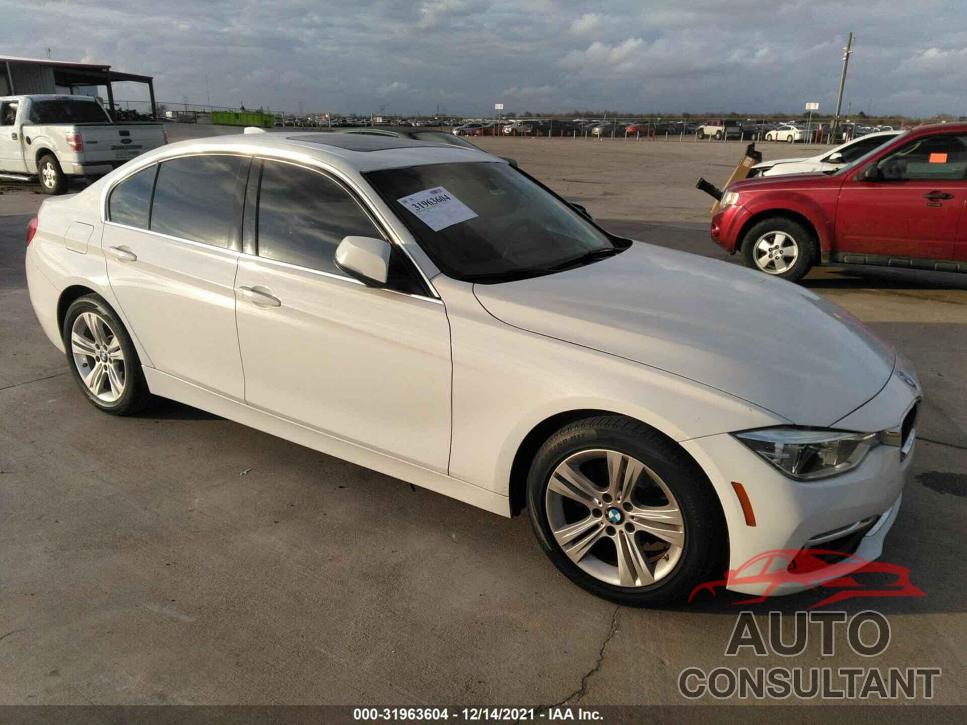 BMW 3 SERIES 2016 - WBA8E9C56GK643884