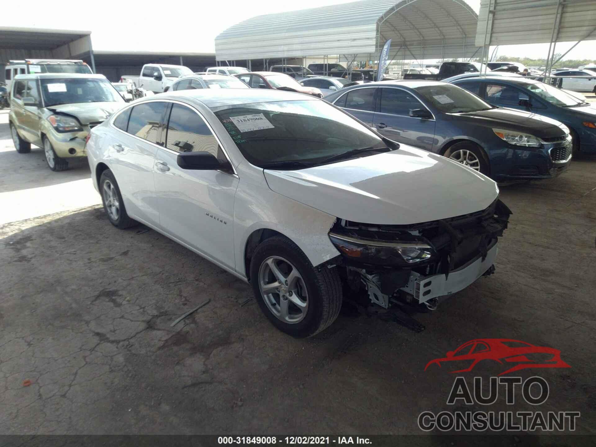 CHEVROLET MALIBU 2018 - 1G1ZB5STXJF152090