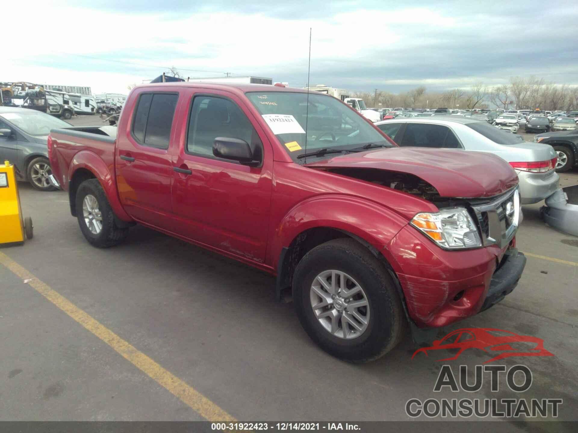 NISSAN FRONTIER 2016 - 1N6AD0EV8GN764542