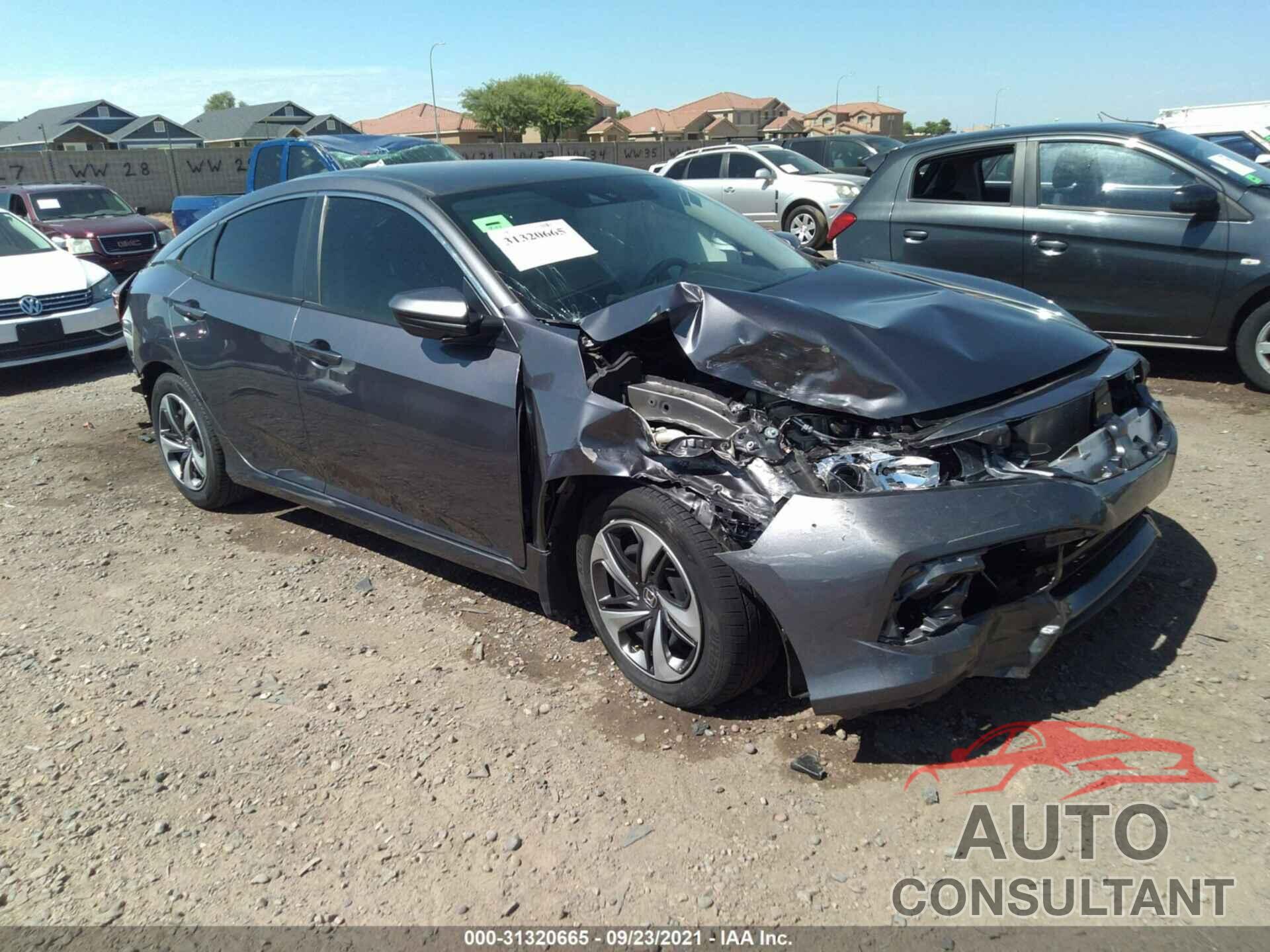 HONDA CIVIC SEDAN 2020 - 19XFC2F63LE007285