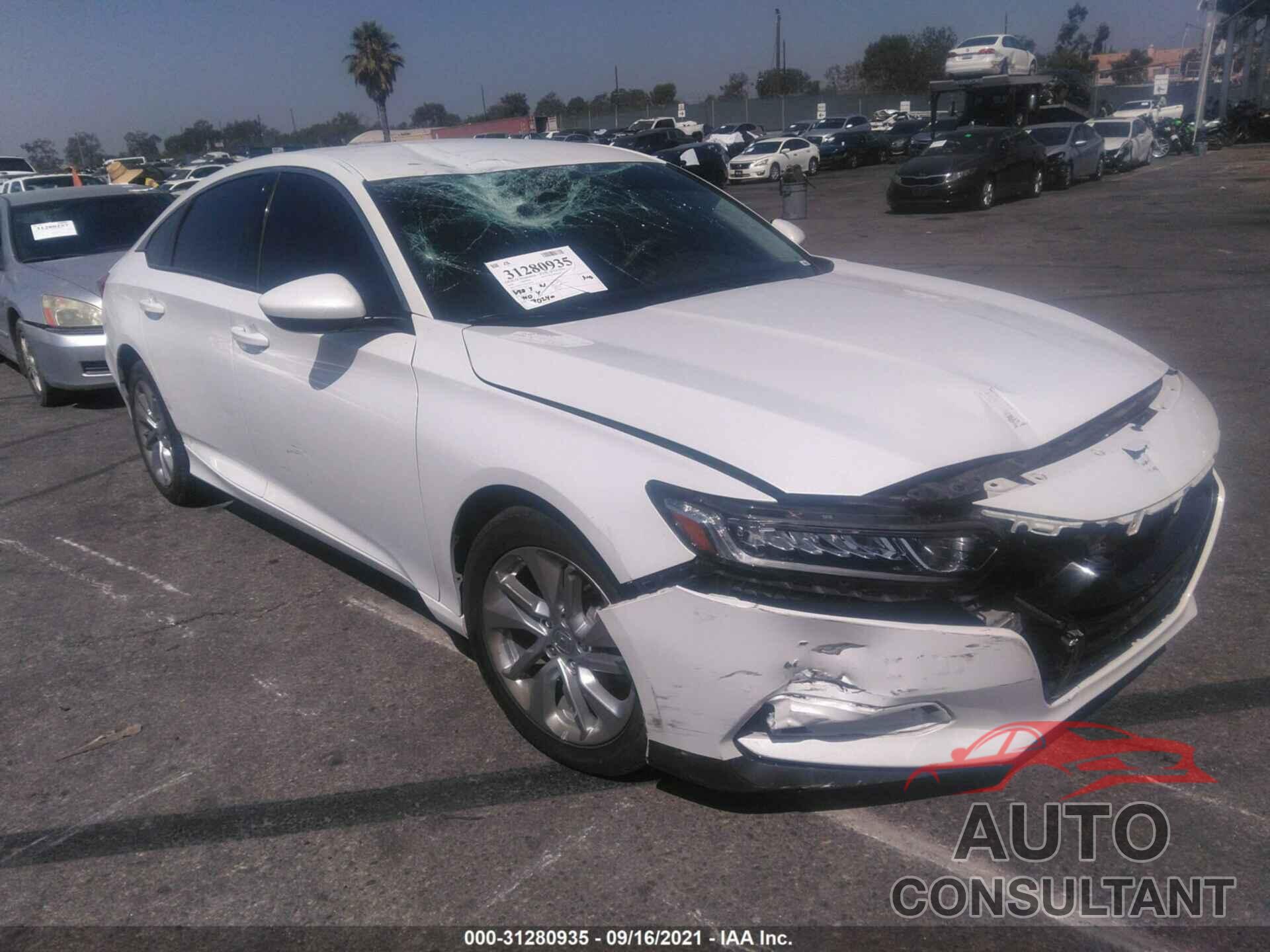 HONDA ACCORD SEDAN 2018 - 1HGCV1F19JA087107