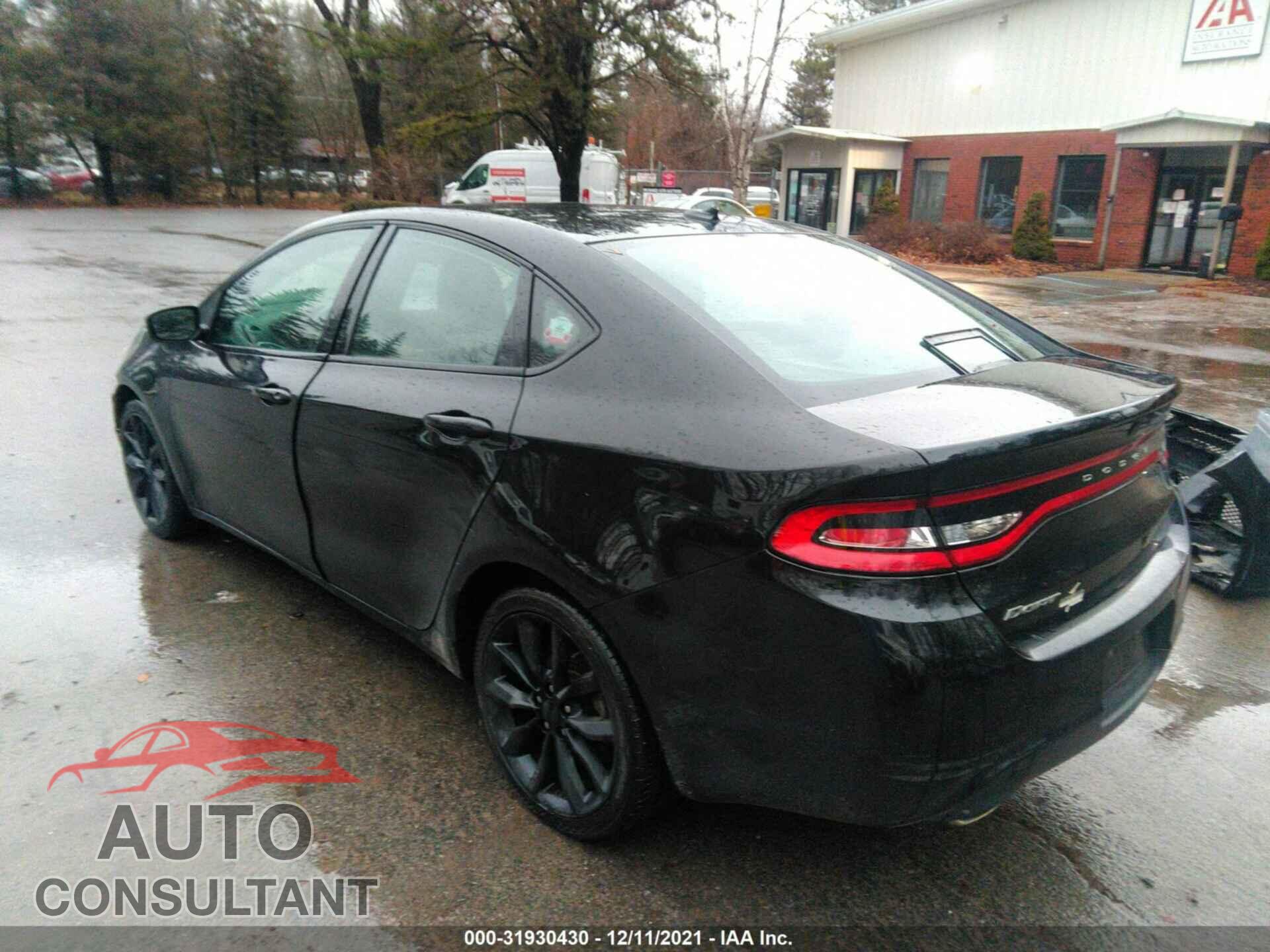 DODGE DART 2016 - 1C3CDFBB4GD679877