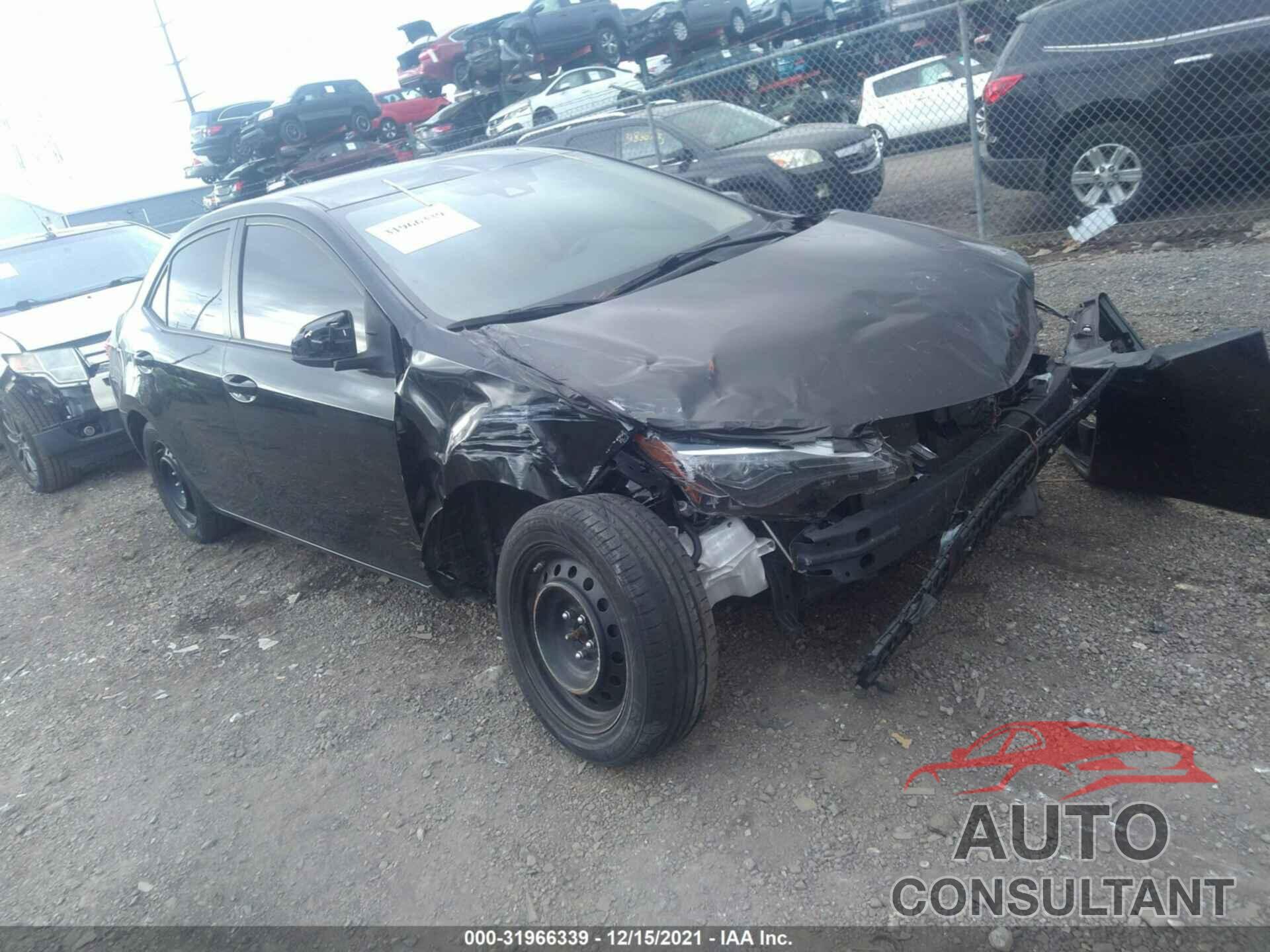 TOYOTA COROLLA 2018 - 2T1BURHE1JC062841