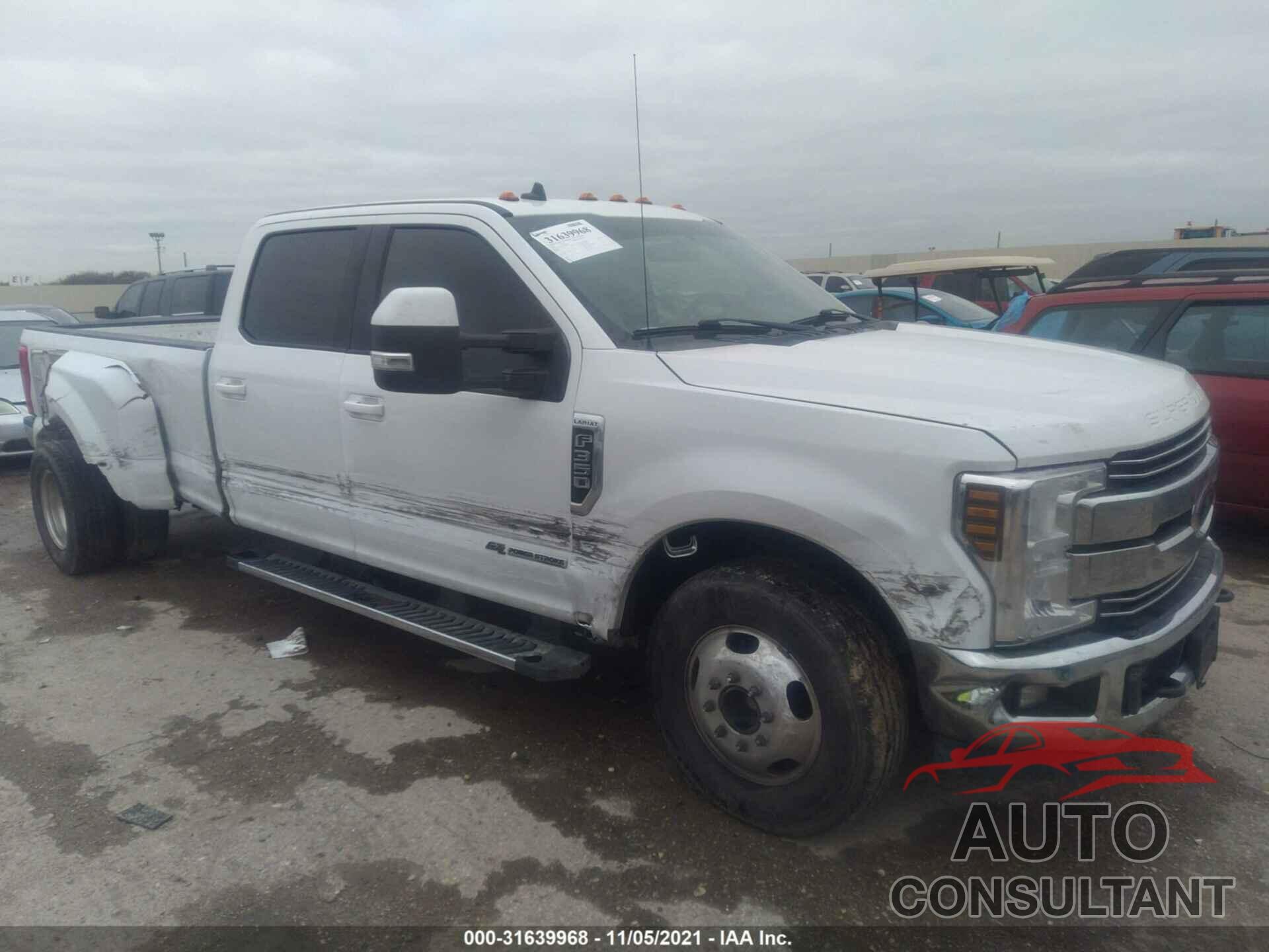 FORD SUPER DUTY F-350 DRW 2019 - 1FT8W3CT5KEE82222