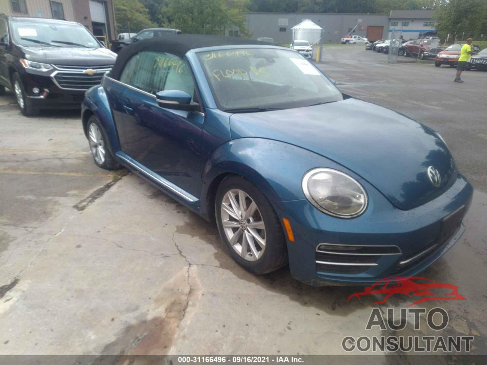 VOLKSWAGEN BEETLE CONVERTIBLE 2017 - 3VW517AT4HM802495