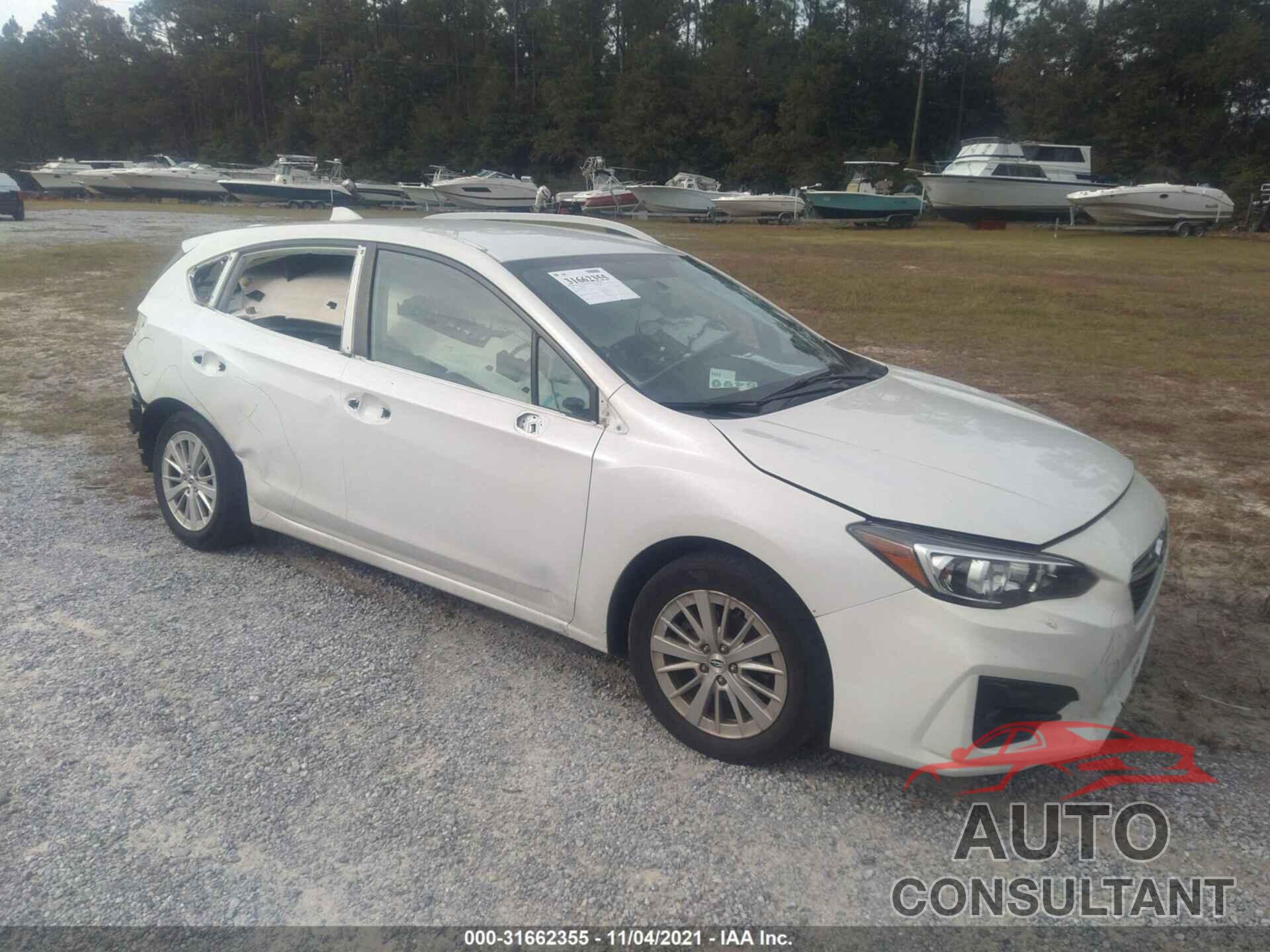 SUBARU IMPREZA 2018 - 4S3GTAB64J3746352