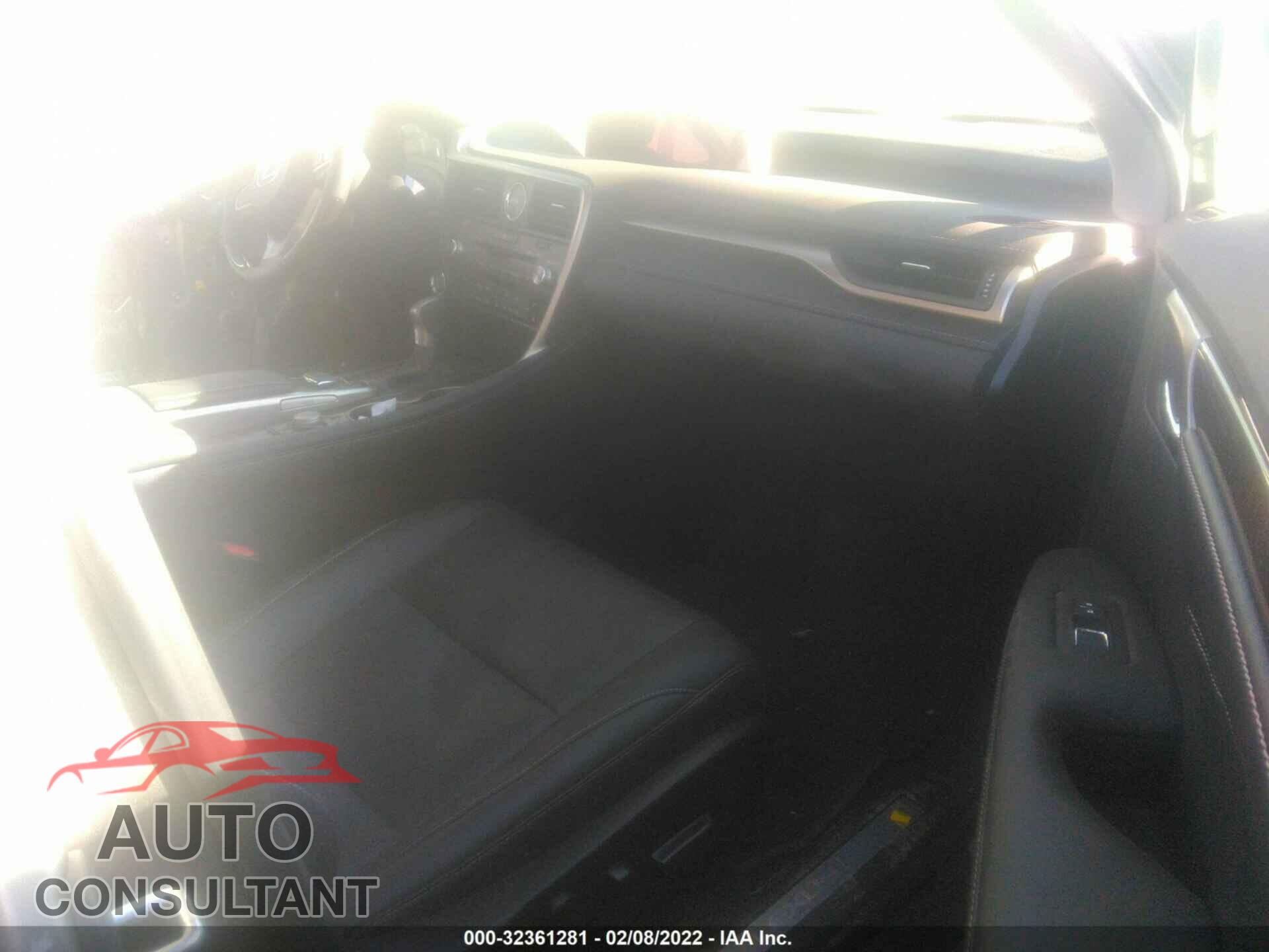 LEXUS RX 2017 - 2T2ZZMCA8HC049212