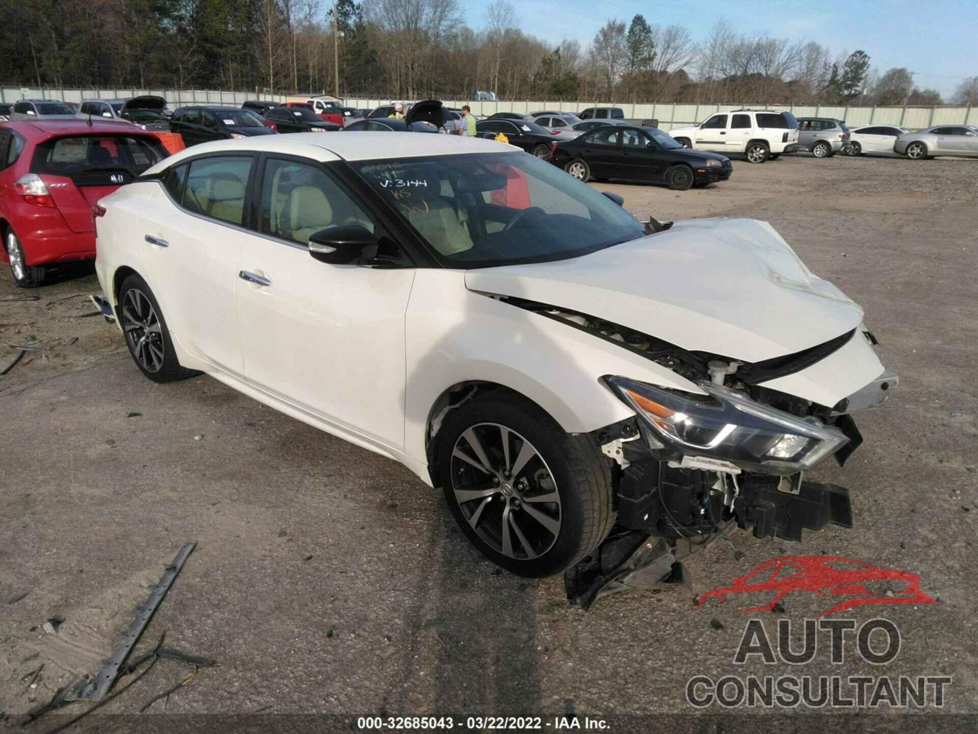 NISSAN MAXIMA 2016 - 1N4AA6AP4GC393144