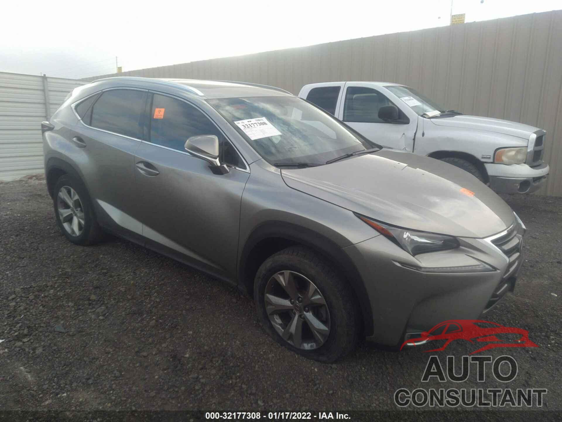 LEXUS NX 2017 - JTJYARBZ5H2069215