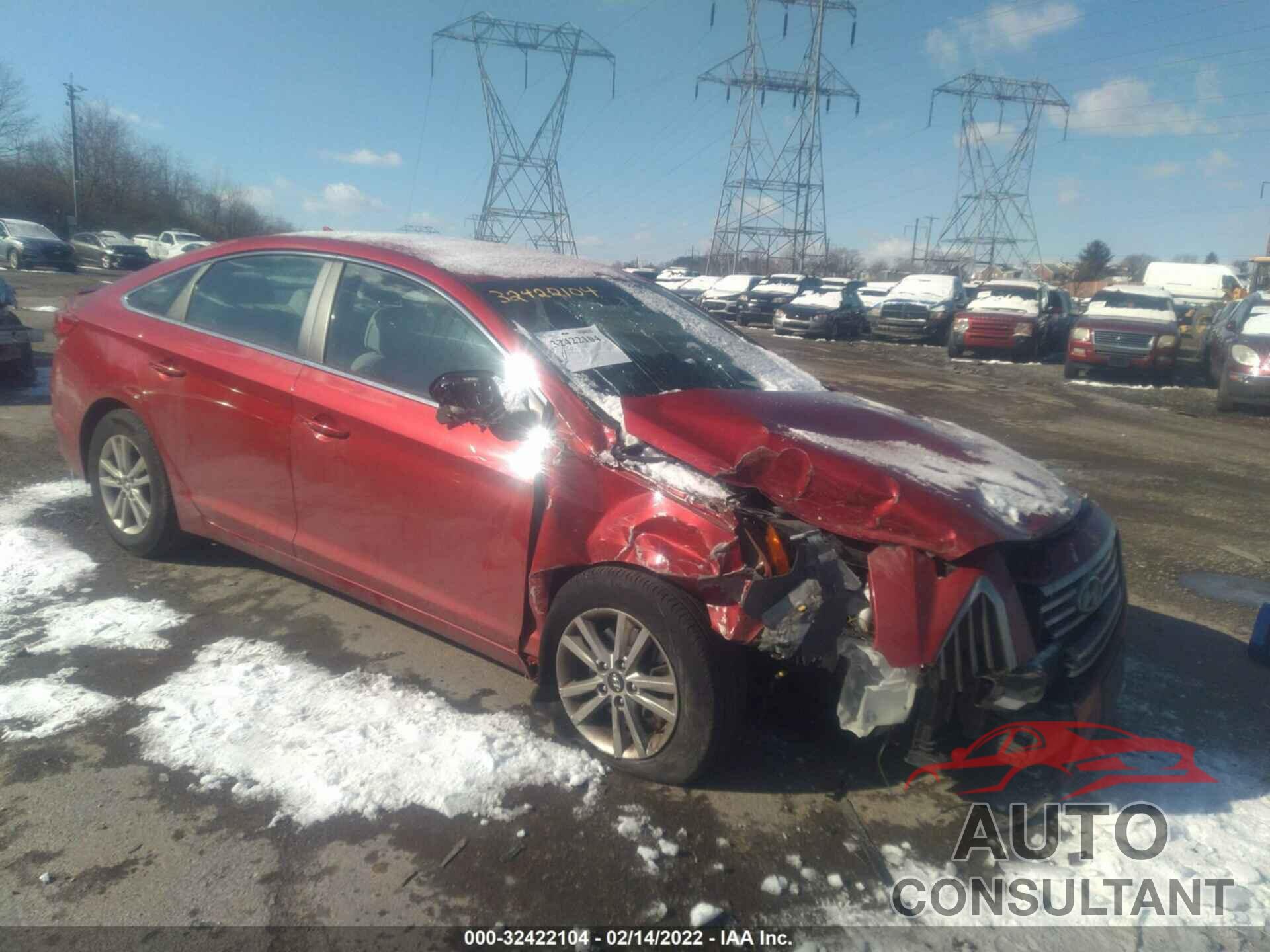 HYUNDAI SONATA 2017 - 5NPE24AF1HH448031