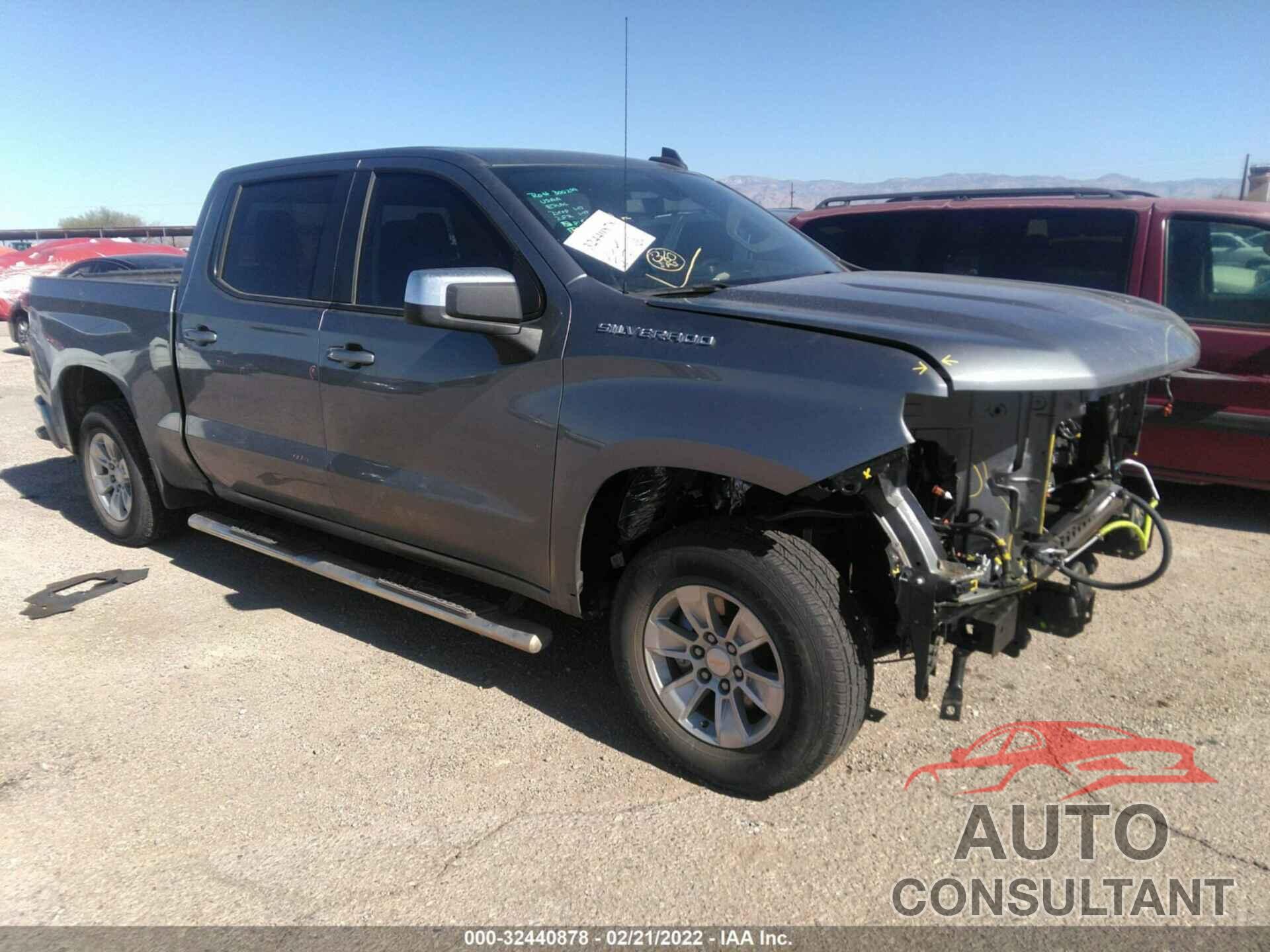 CHEVROLET SILVERADO 1500 2021 - 1GCPWCED4MZ121108