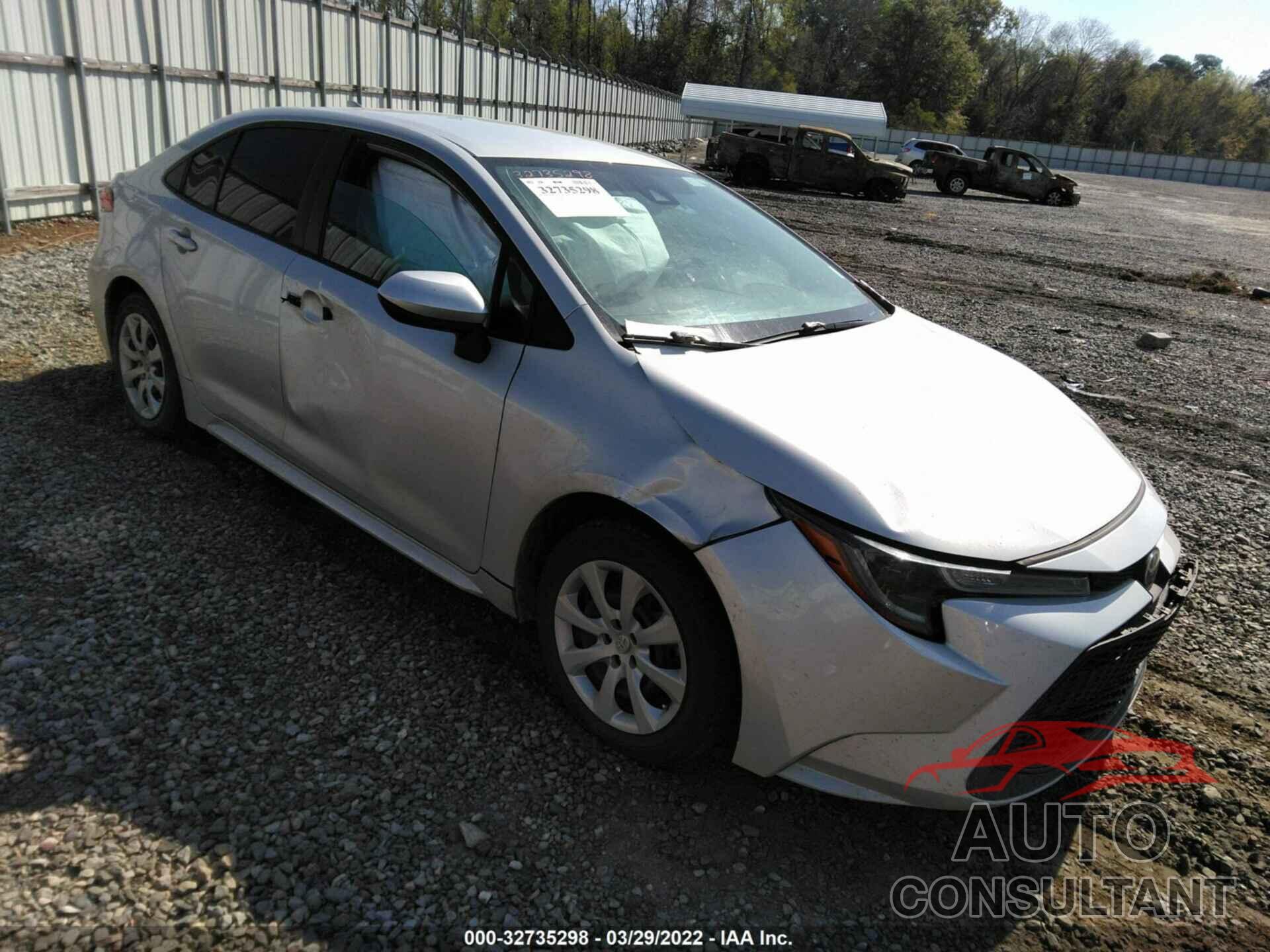 TOYOTA COROLLA 2020 - 5YFEPRAE1LP090835