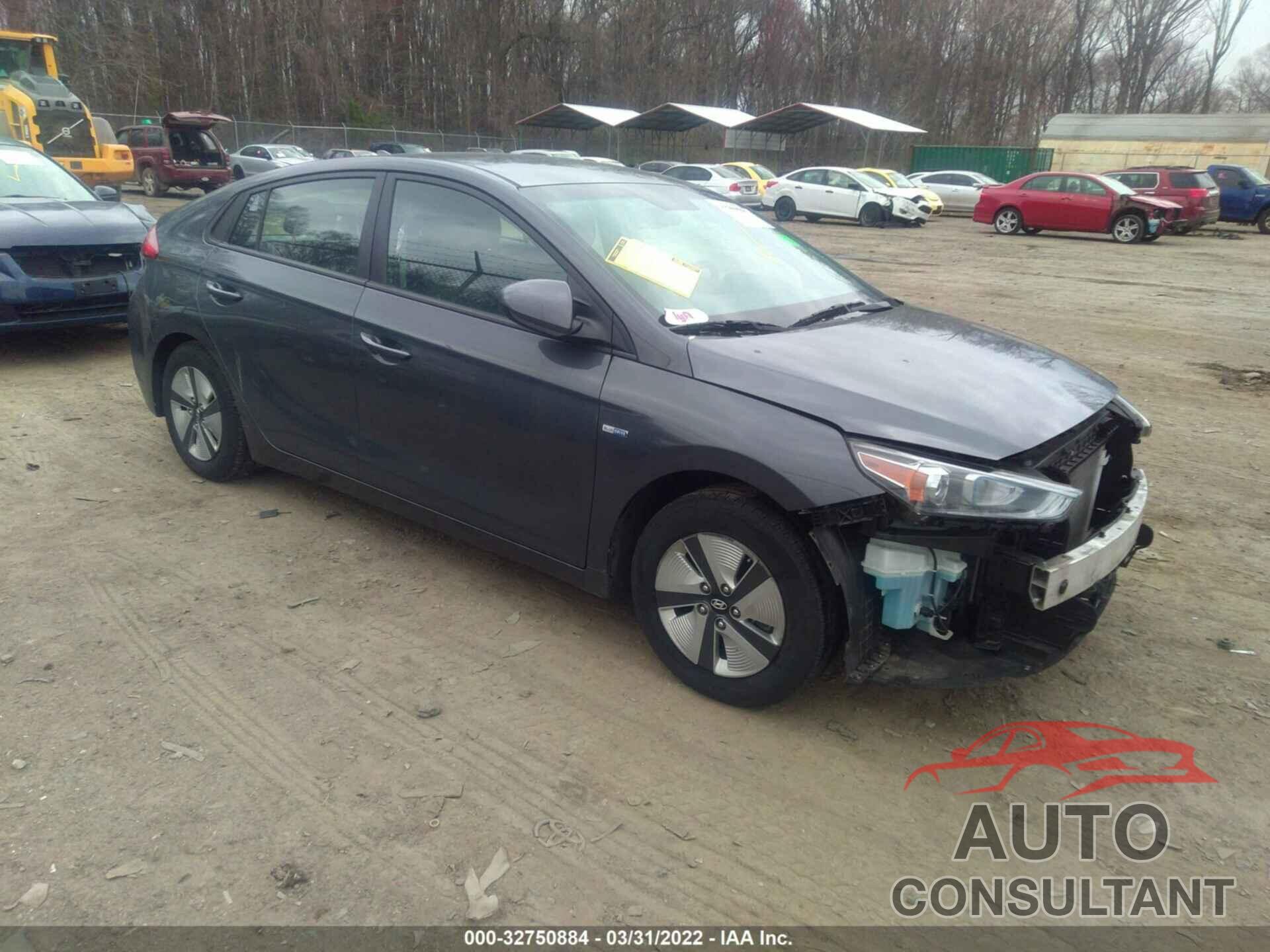 HYUNDAI IONIQ HYBRID 2019 - KMHC65LC6KU168358