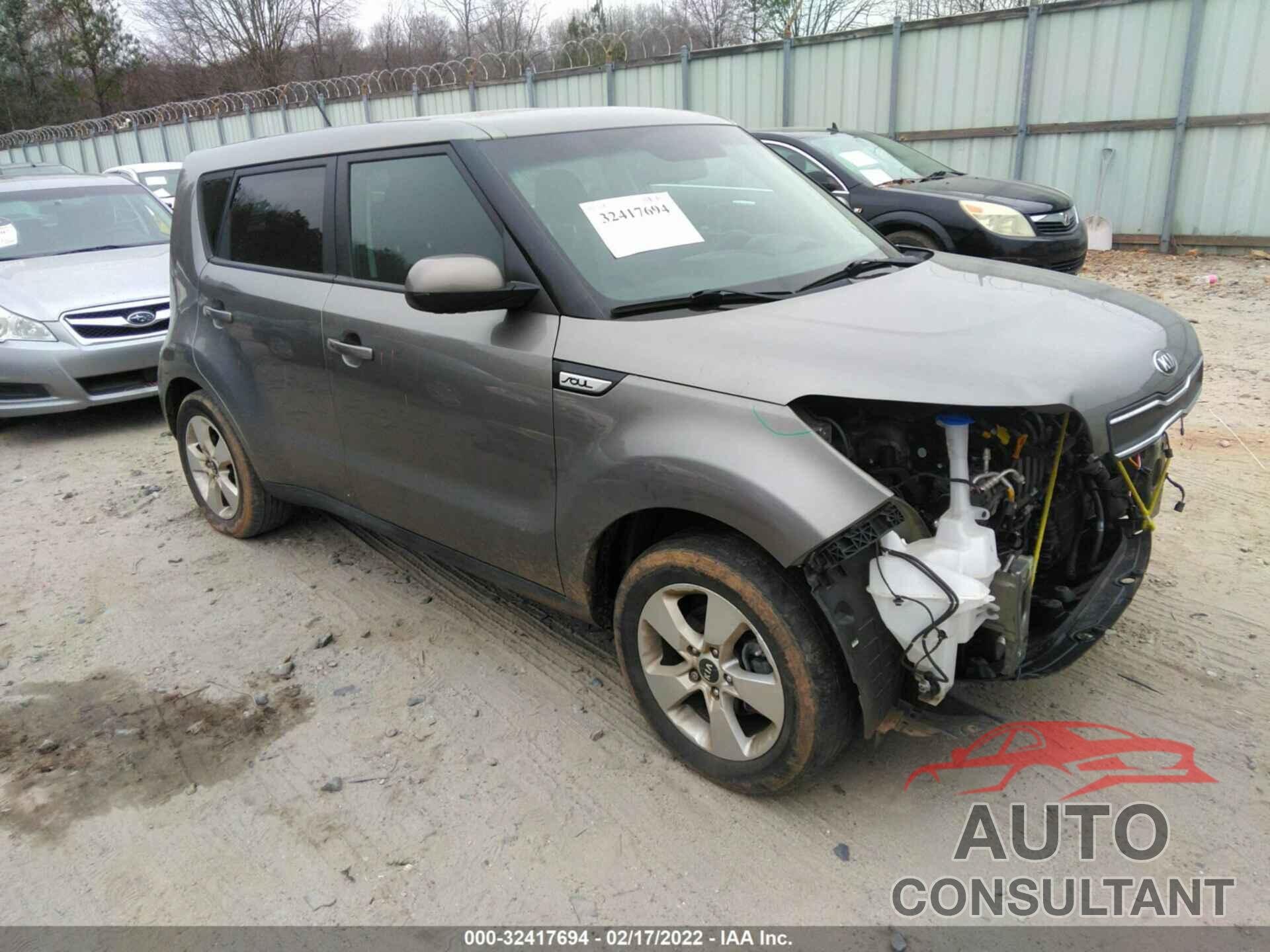 KIA SOUL 2018 - KNDJN2A26J7523226