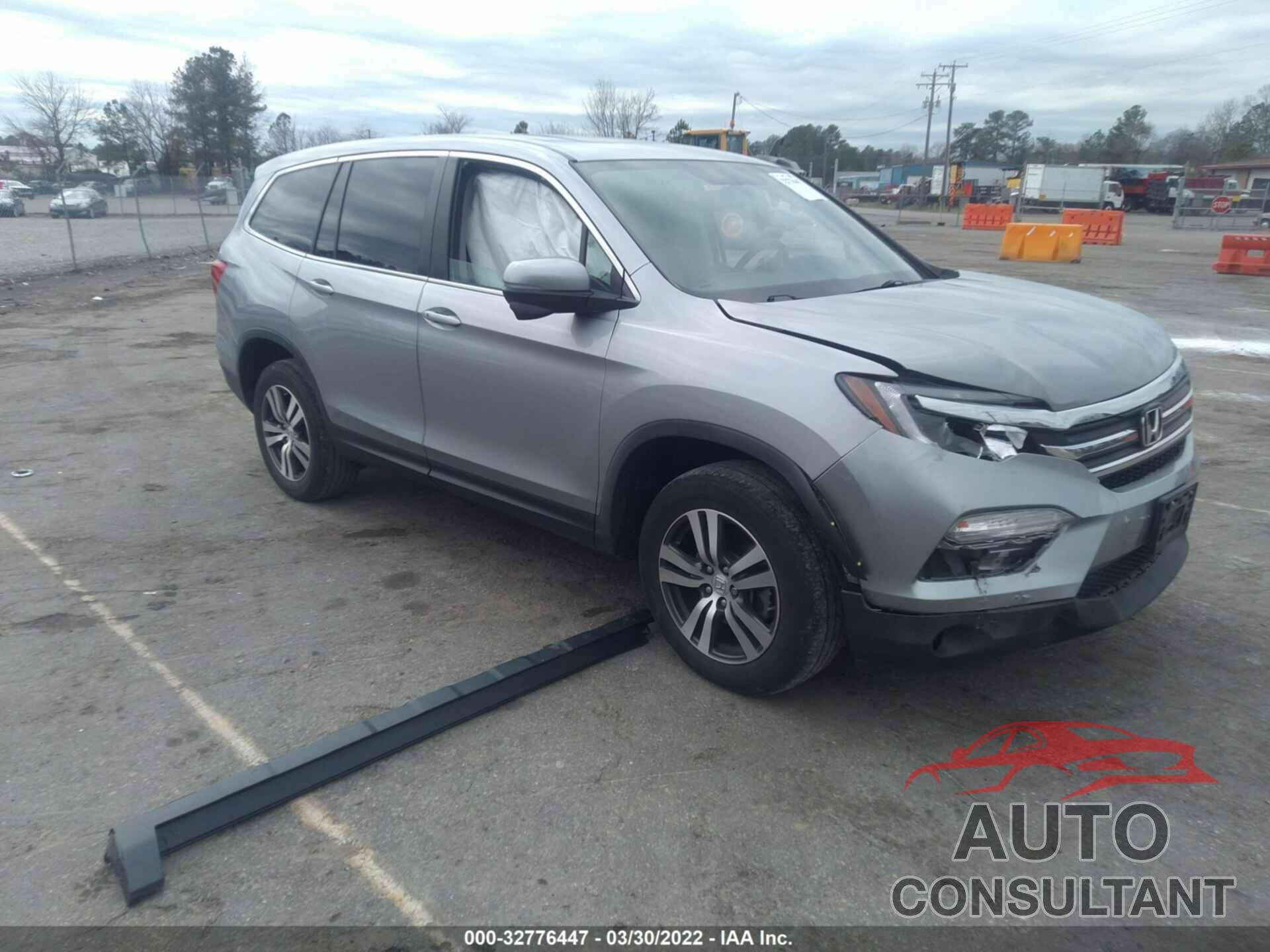 HONDA PILOT 2017 - 5FNYF6H78HB075581