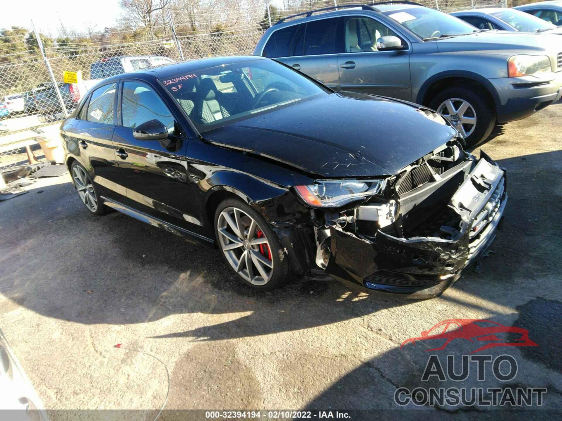 AUDI S3 2016 - WAUB1GFF0G1053034