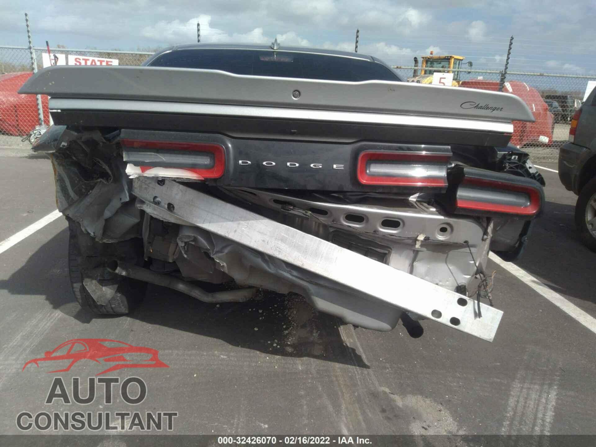 DODGE CHALLENGER 2016 - 2C3CDZAG9GH264152