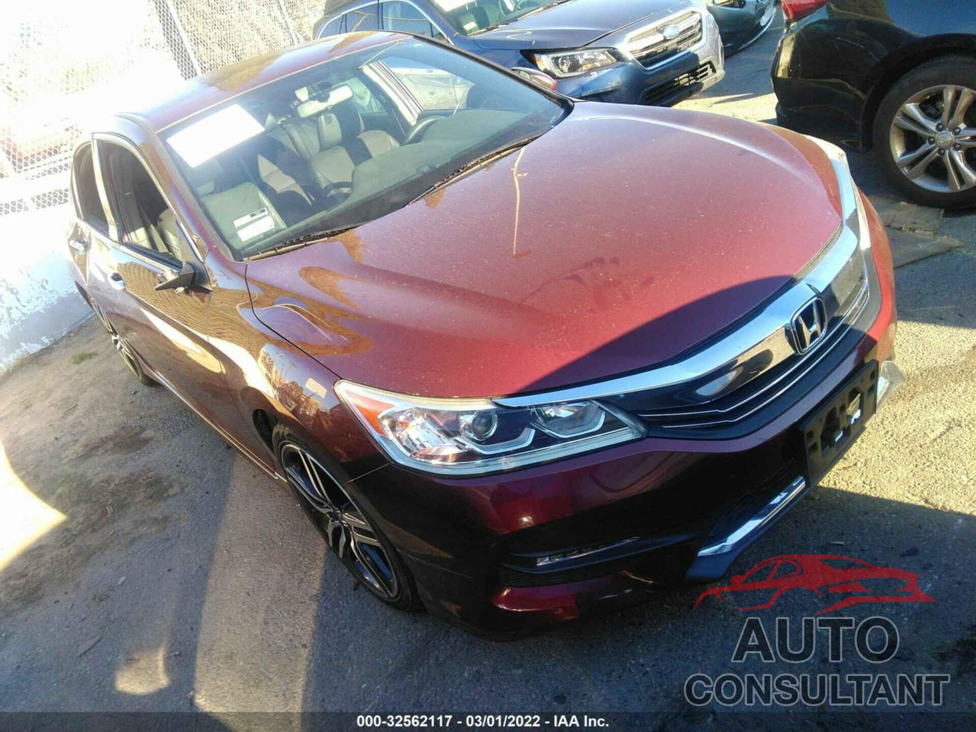 HONDA ACCORD SEDAN 2016 - 1HGCR2F57GA227015