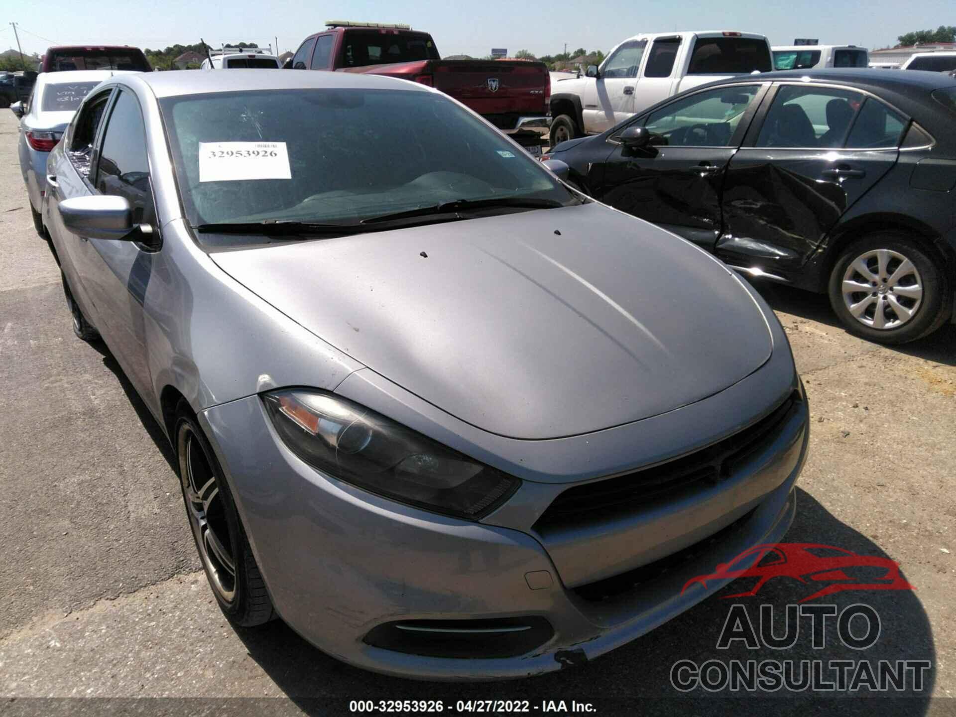 DODGE DART 2016 - 1C3CDFBB6GD570675