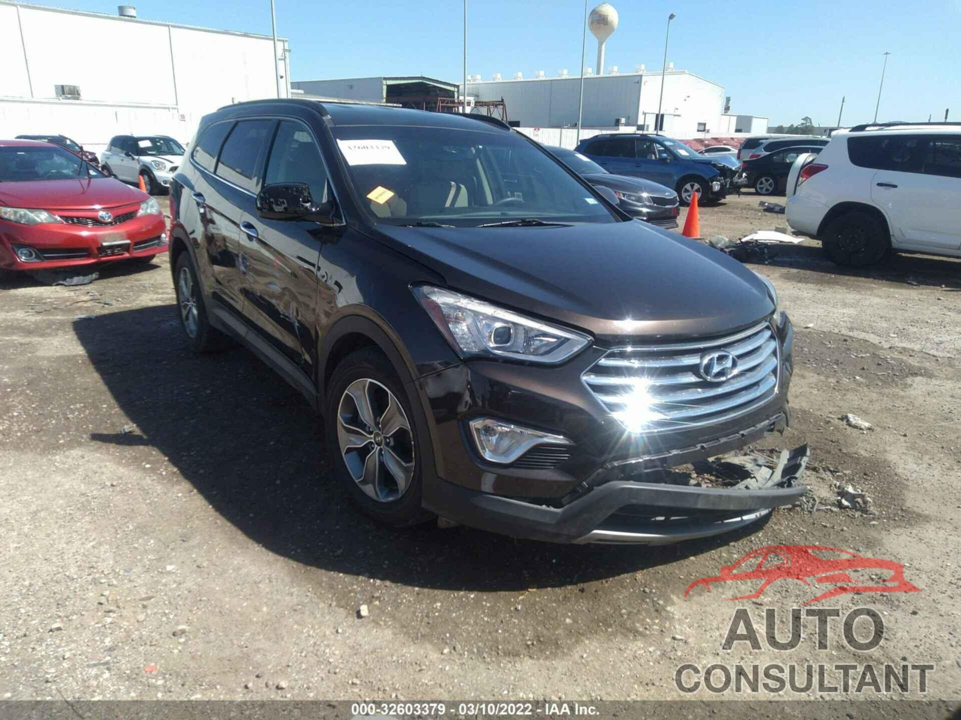 HYUNDAI SANTA FE 2016 - KM8SM4HF3GU154813